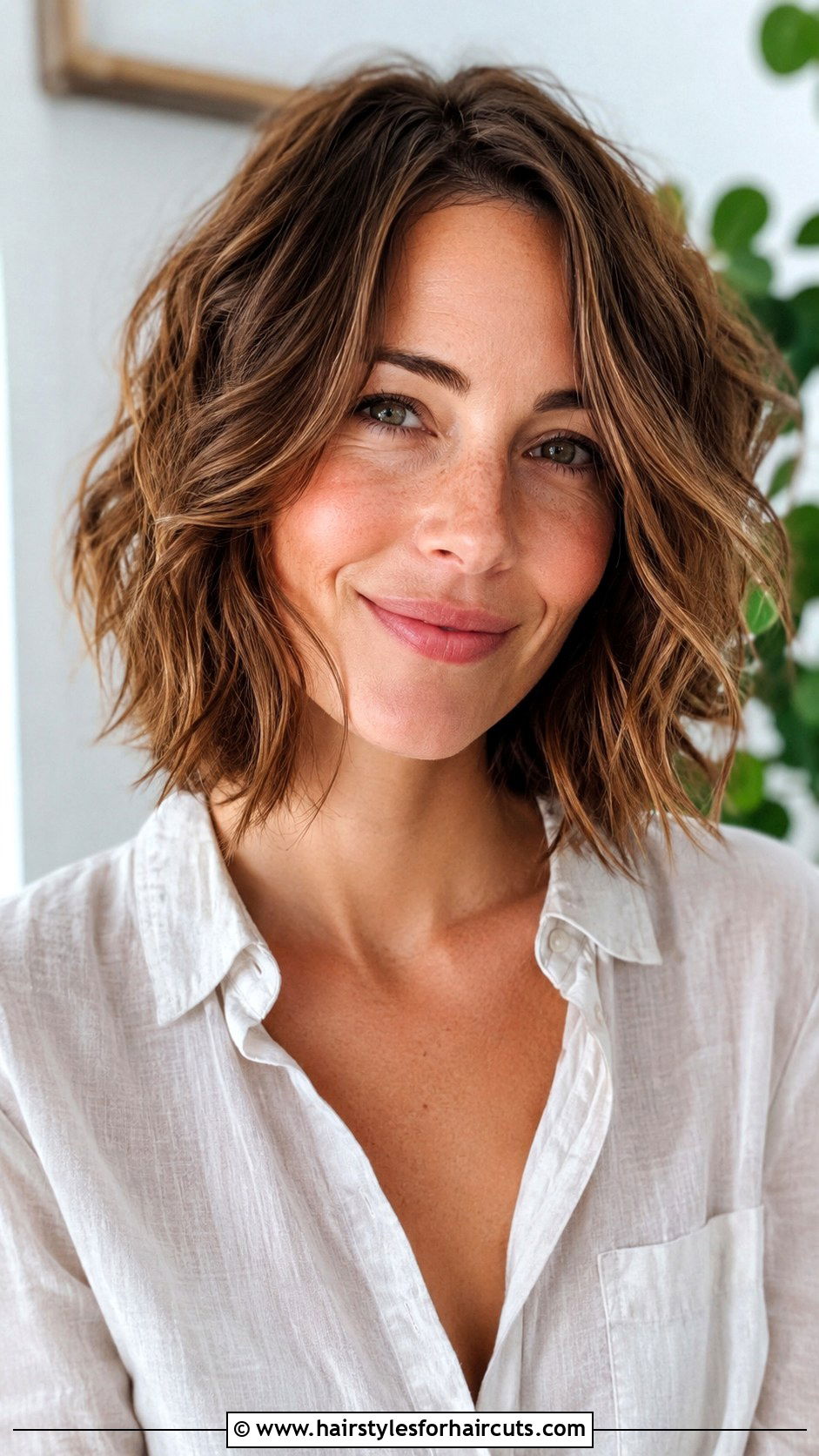 Textured Lob Haircut - 25 thick fine hair hairstyles - 25 thick fine hair hairstyles