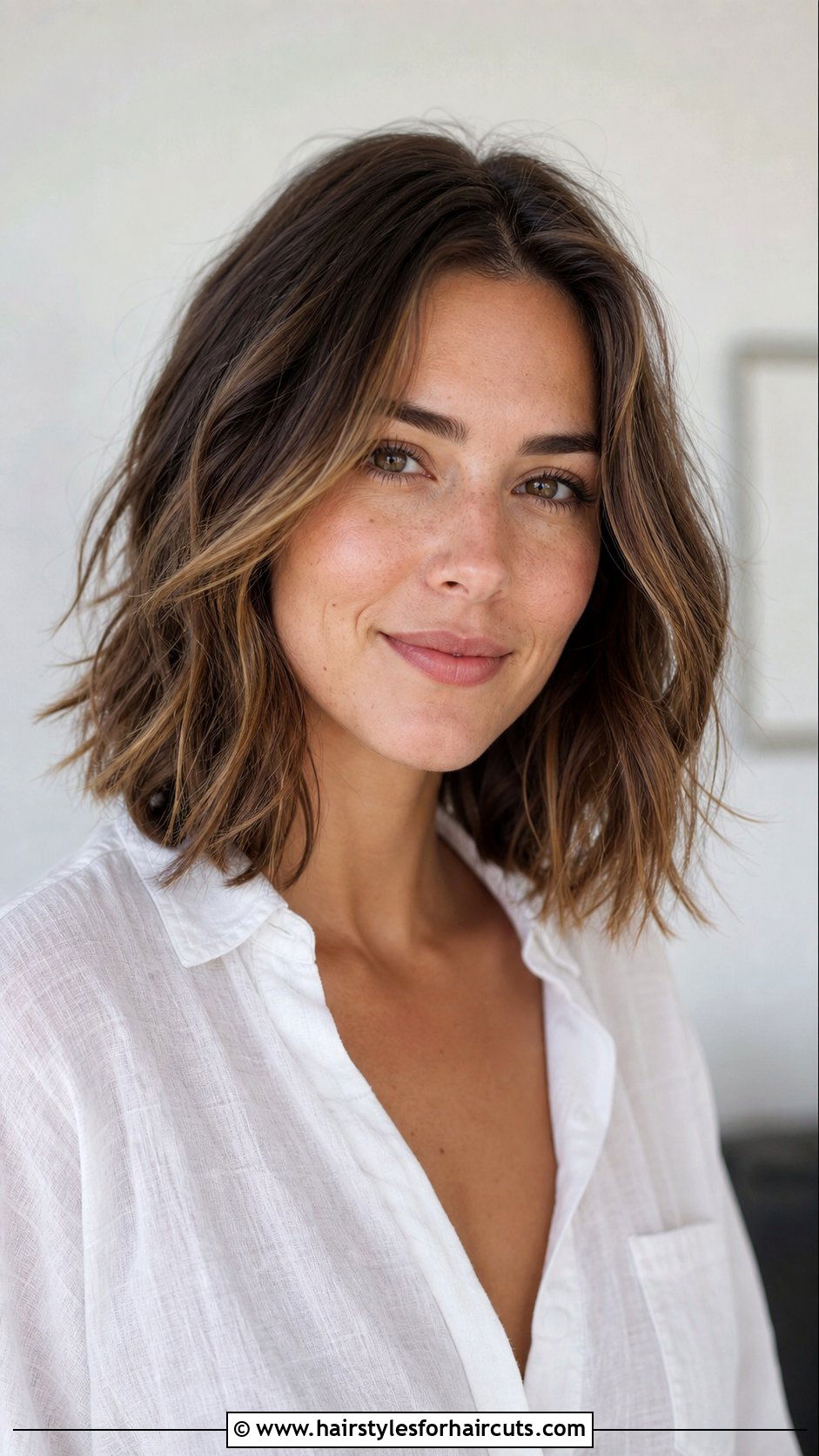 Textured Lob Haircut - 25 hair show hairstyles - 25 hair show hairstyles