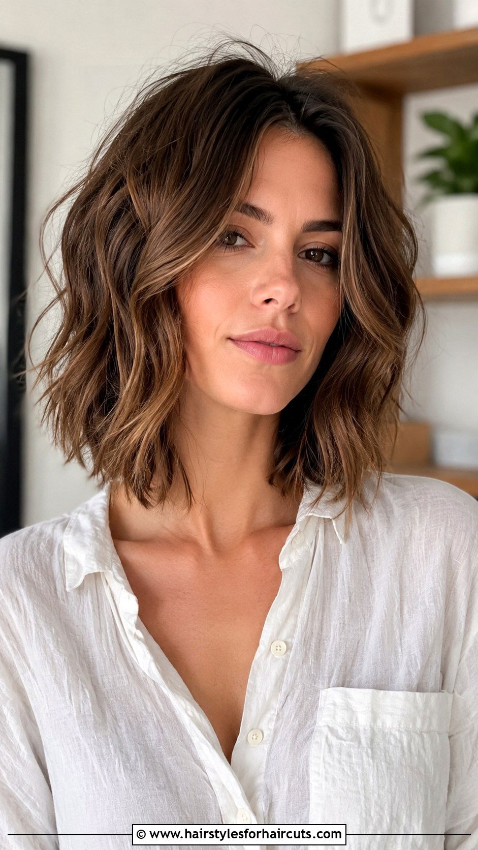 Textured Lob Haircut - 25 haircuts and style sydney - 25 haircuts and style sydney