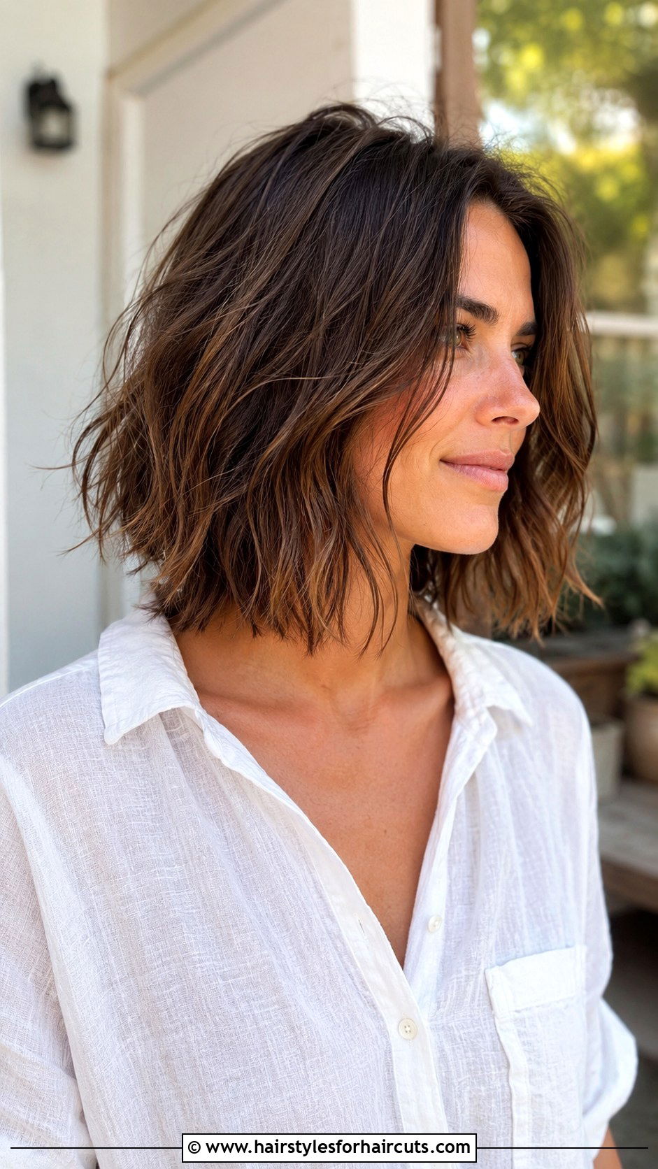 Textured Lob Haircut - 25 haircuts and style parramatta - 25 haircuts and style parramatta