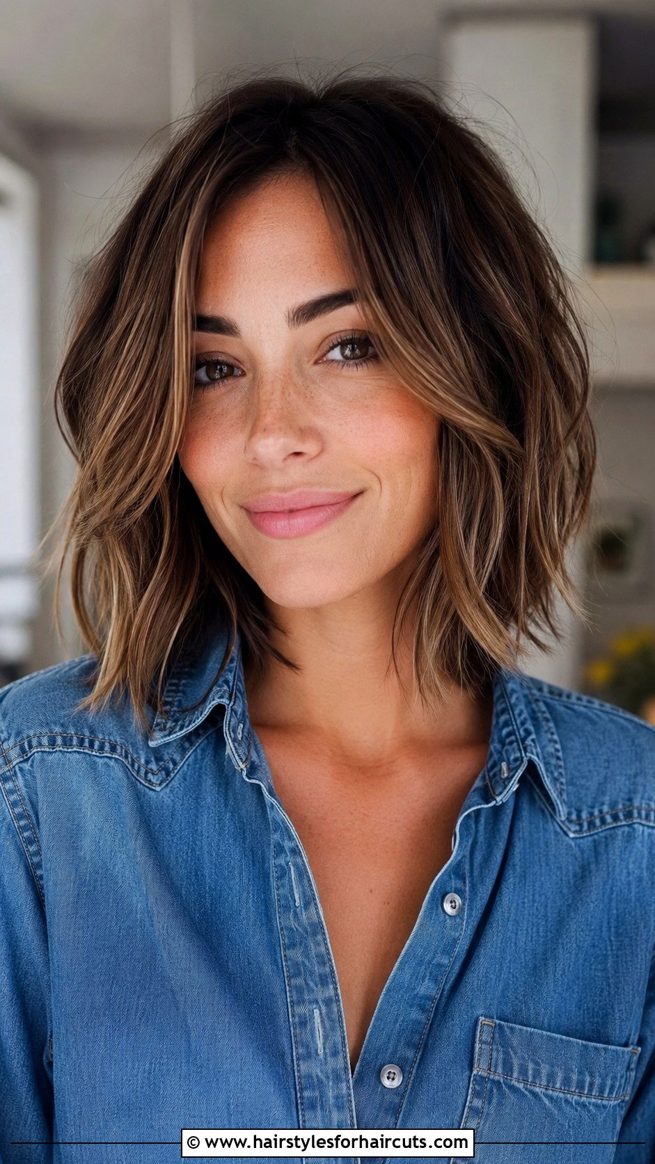 Textured Lob Haircut - 25 haircuts for 60 year old women - 25 haircuts for 60 year old women