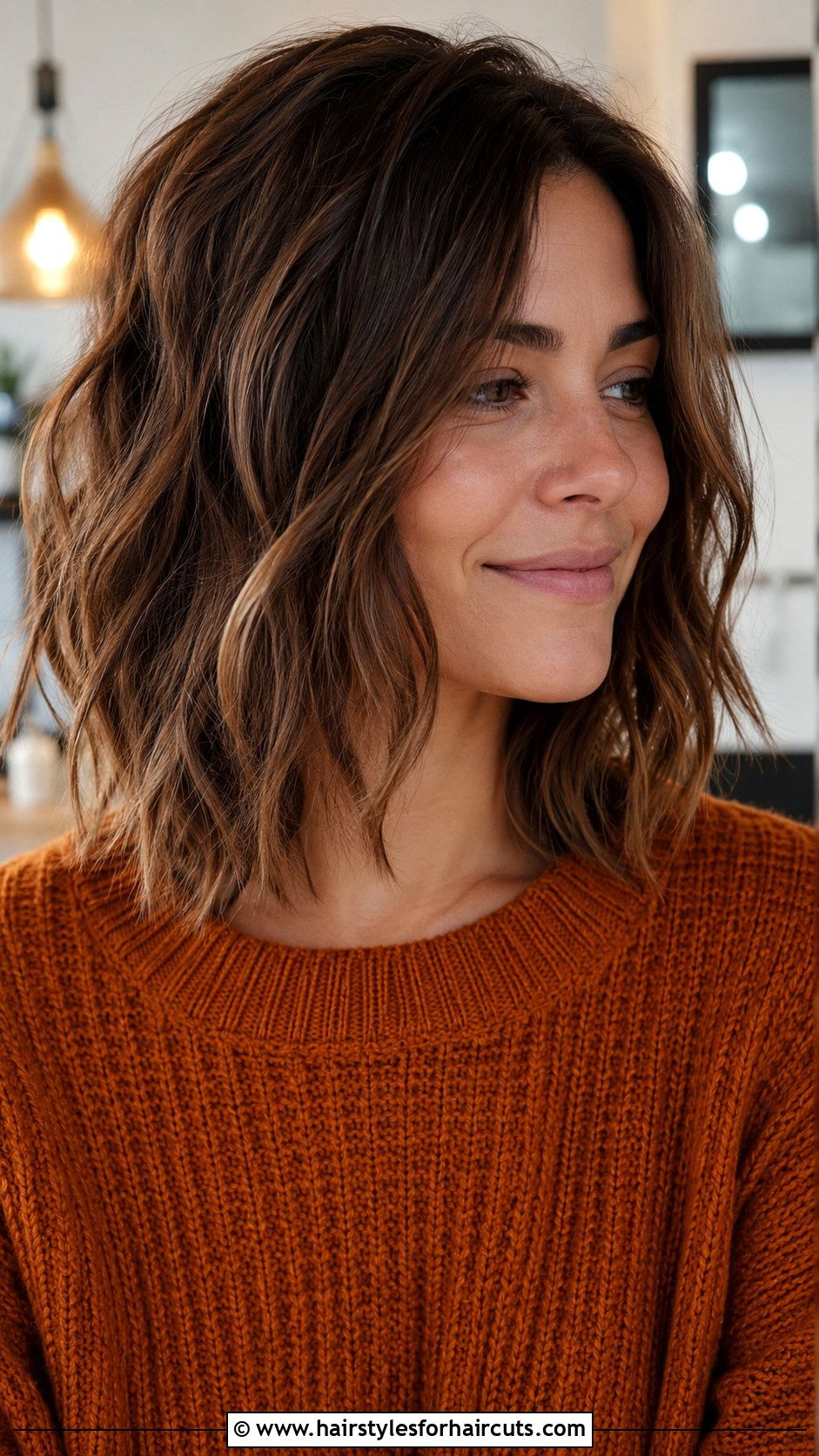 Textured Lob Haircut - 25 haircuts for women over 30 - 25 haircuts for women over 30