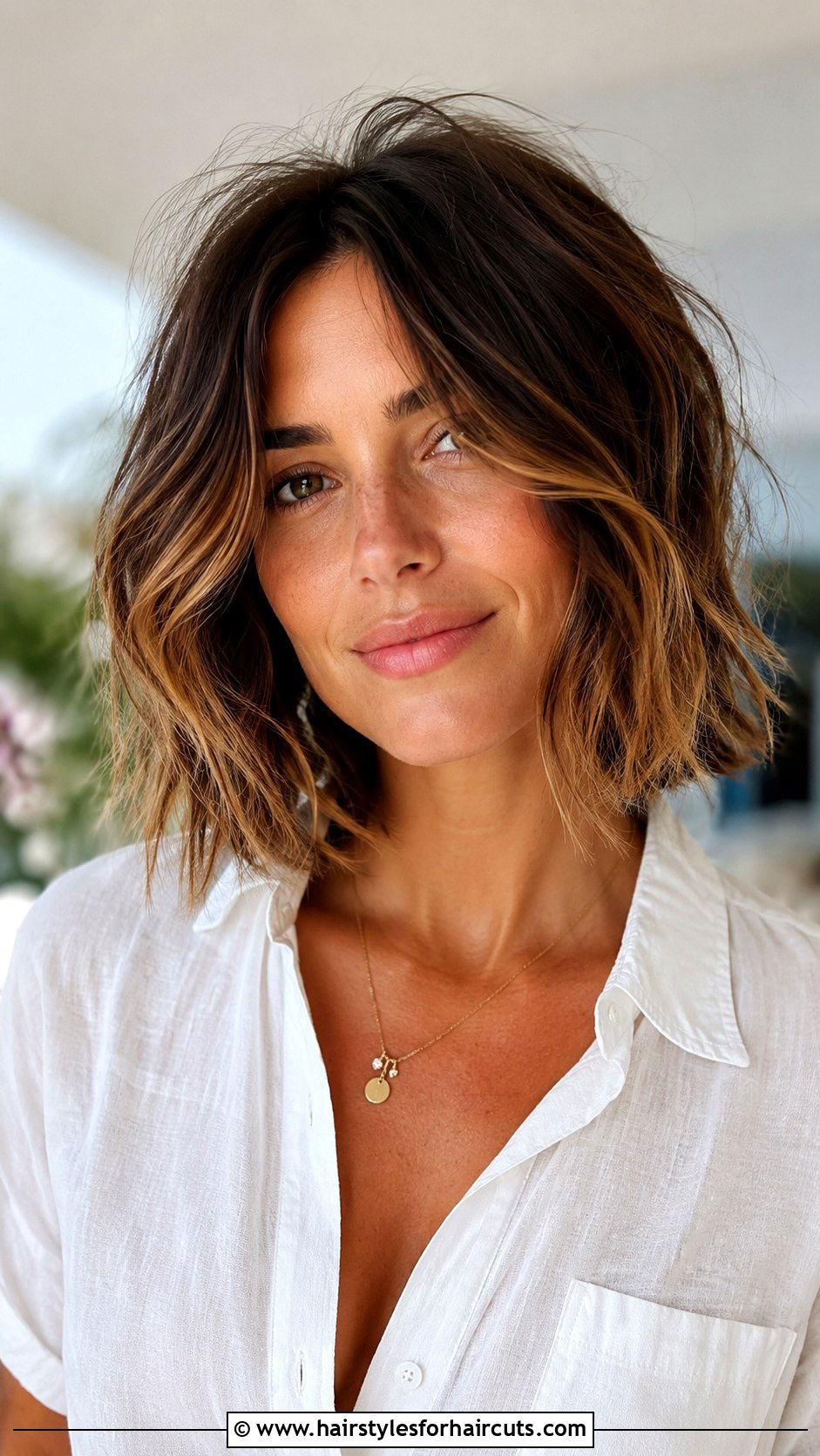 Textured Lob Haircut - 25 haircuts fort myers - 25 haircuts fort myers