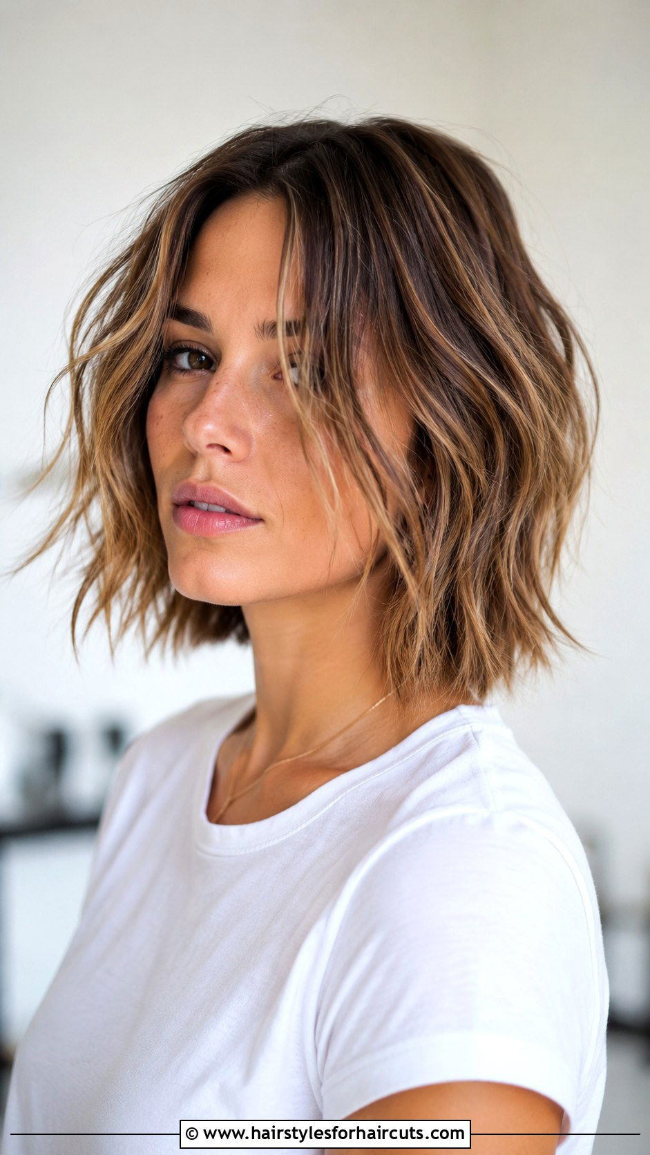 Textured Lob Haircut - 25 haircuts frisco - 25 haircuts frisco