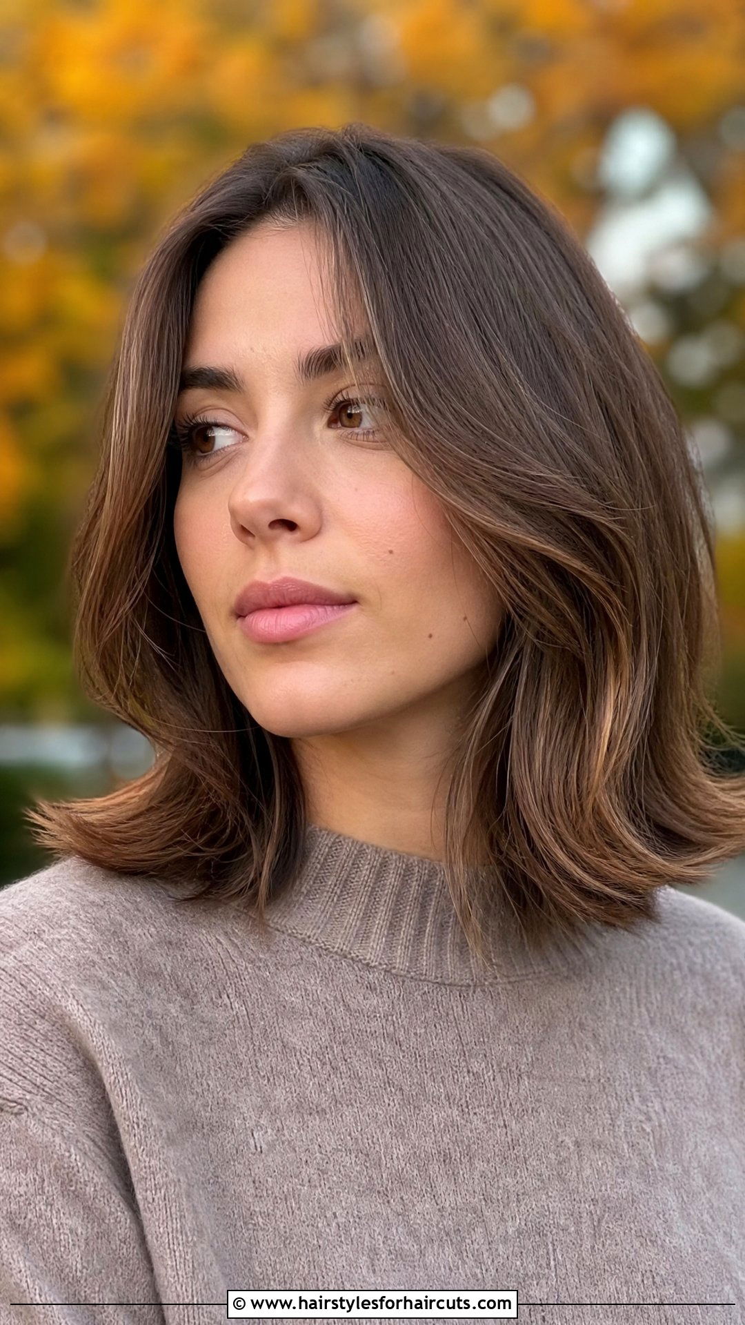 Textured Lob With Flipped Ends - 25 unbraided hairstyles - 25 unbraided hairstyles