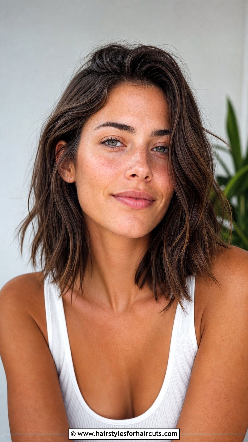Textured Medium Lob - 25 haircuts women medium length - 25 haircuts women medium length