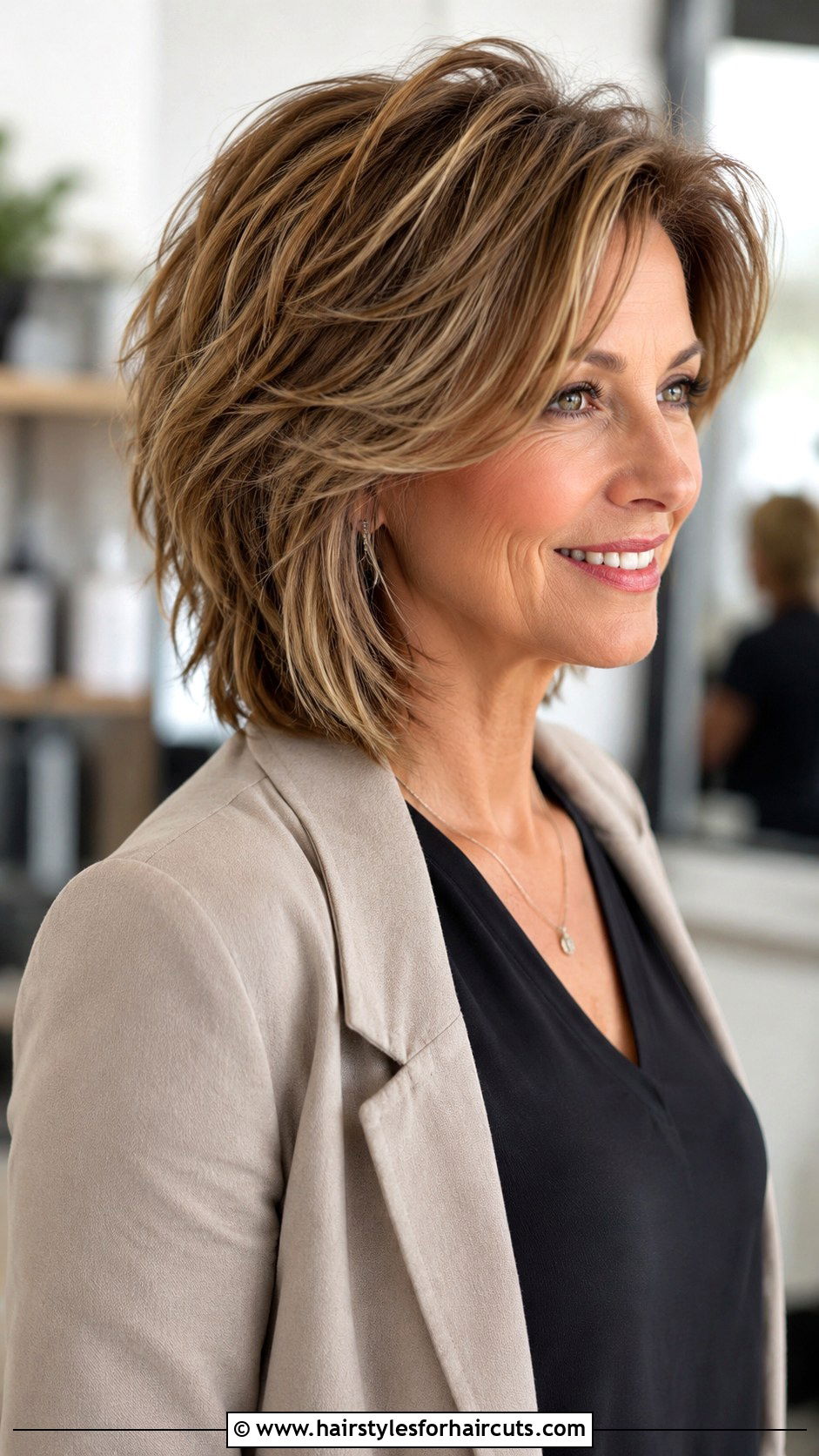 Textured Medium Wedge Cut - 25 haircuts for medium length - 25 haircuts for medium length