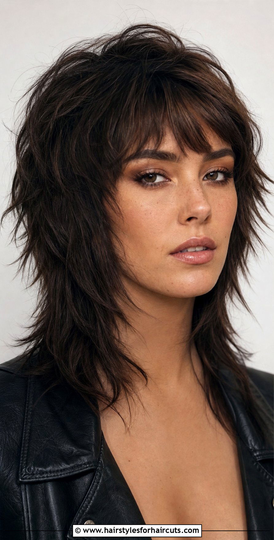 Textured Medium Wolf Cut - 25 hairstyles for medium length hair for women - 25 hairstyles for medium length hair for women