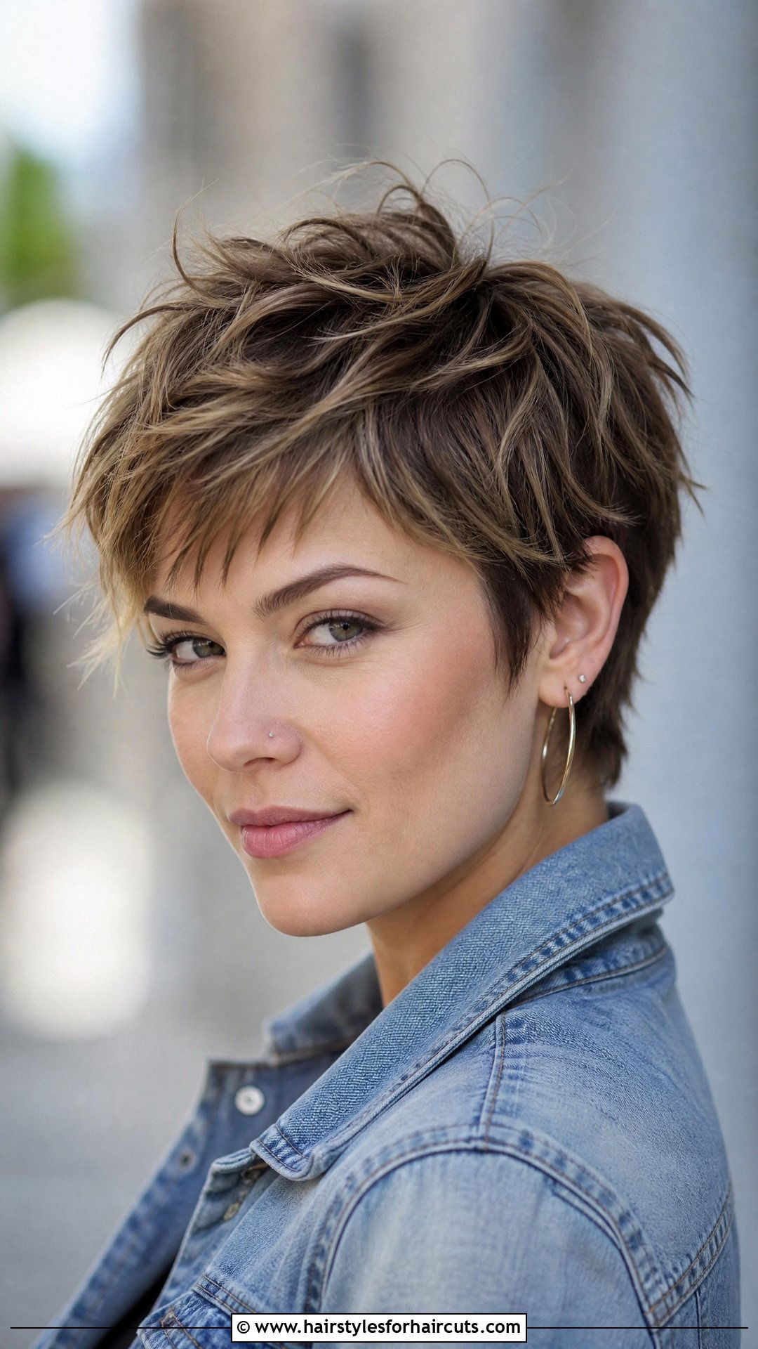 Textured Pixie - 25 short hairstyles drawing - 25 short hairstyles drawing