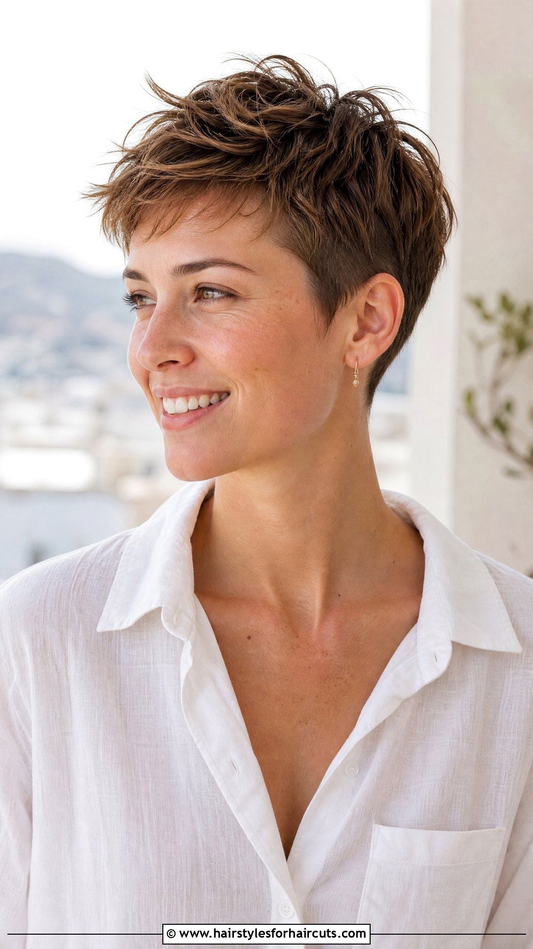 Textured Pixie Cut - 25 best hairstyles for thinning hair women - 25 best hairstyles for thinning hair women
