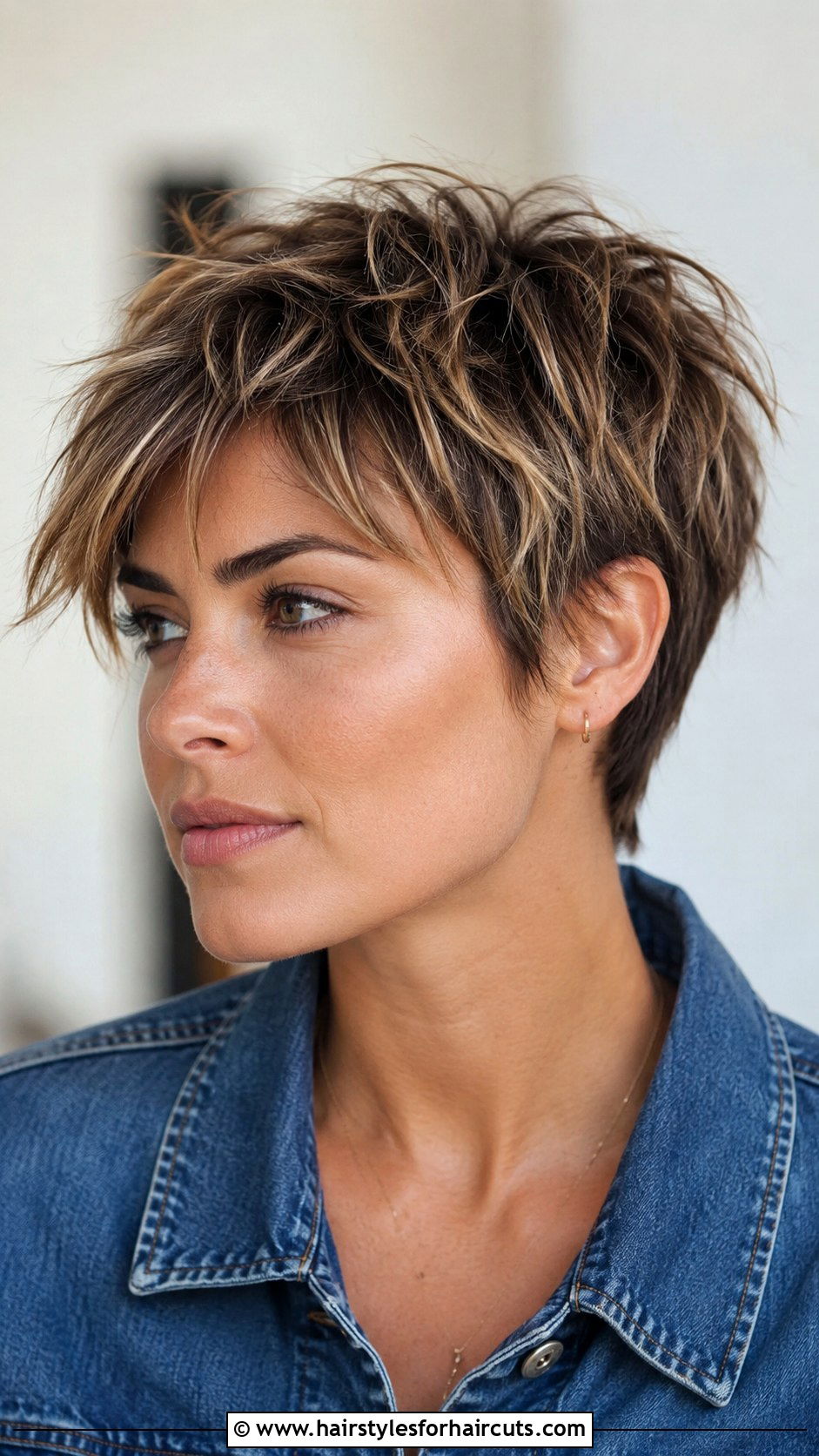 Textured Pixie Cut - 25 hairstyles for very short hair female - 25 hairstyles for very short hair female
