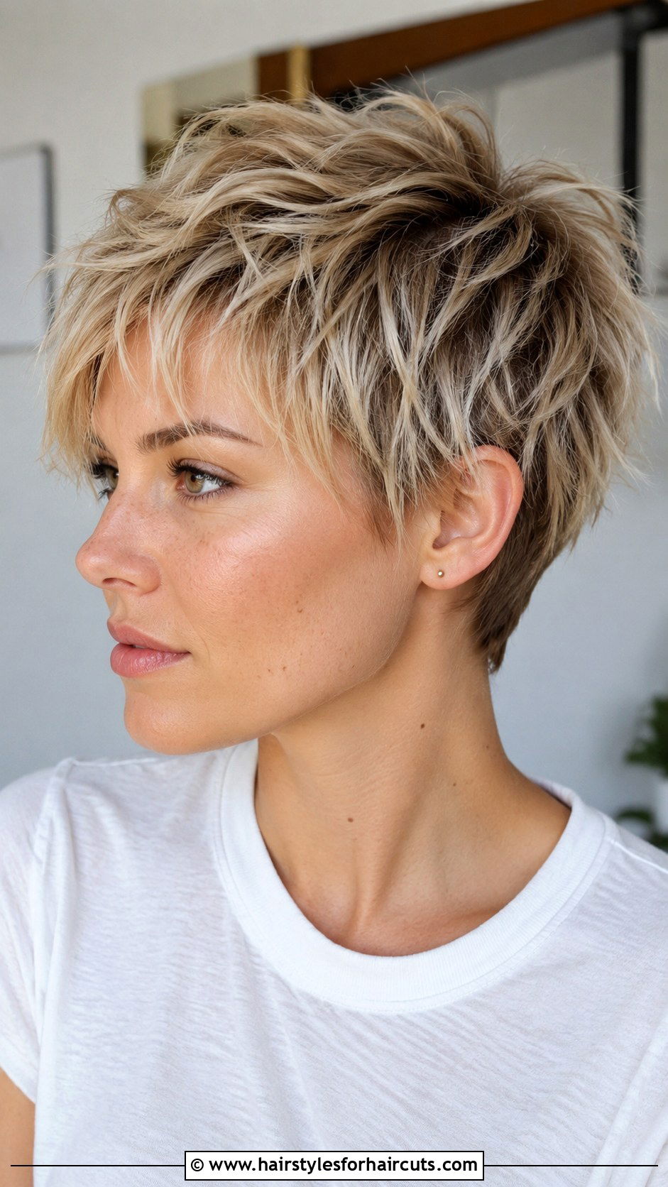 Textured Pixie Cut - 25 thin hair short hairstyles for fine hair - 25 thin hair short hairstyles for fine hair