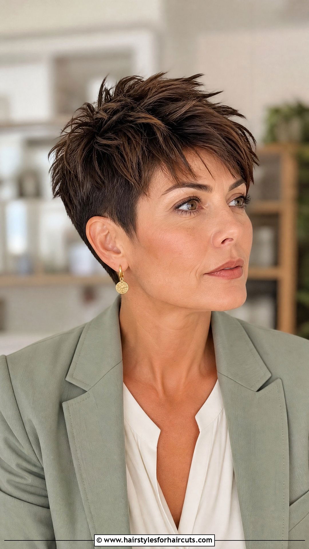 Textured Pixie Cut - 25 womans hairstyles - 25 woman's hairstyles