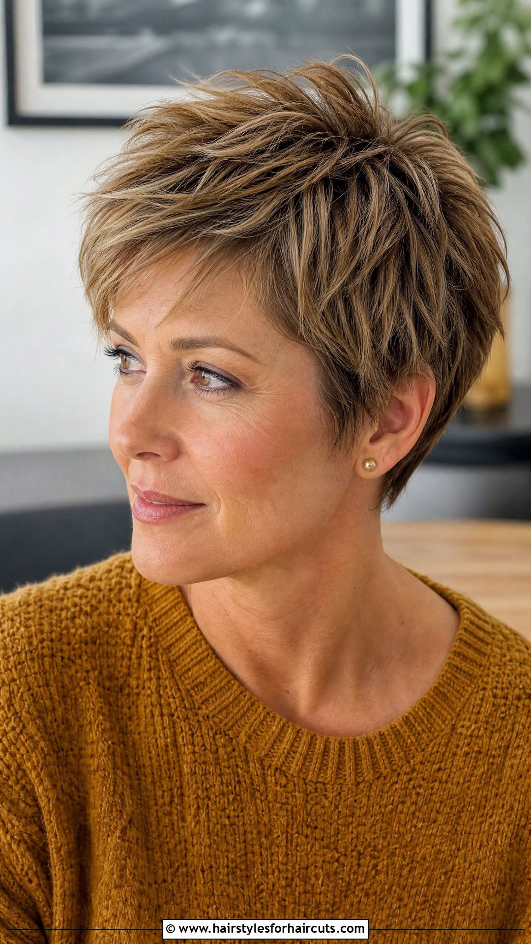 Textured Pixie Cut - 25 womans short haircuts - 25 womans short haircuts