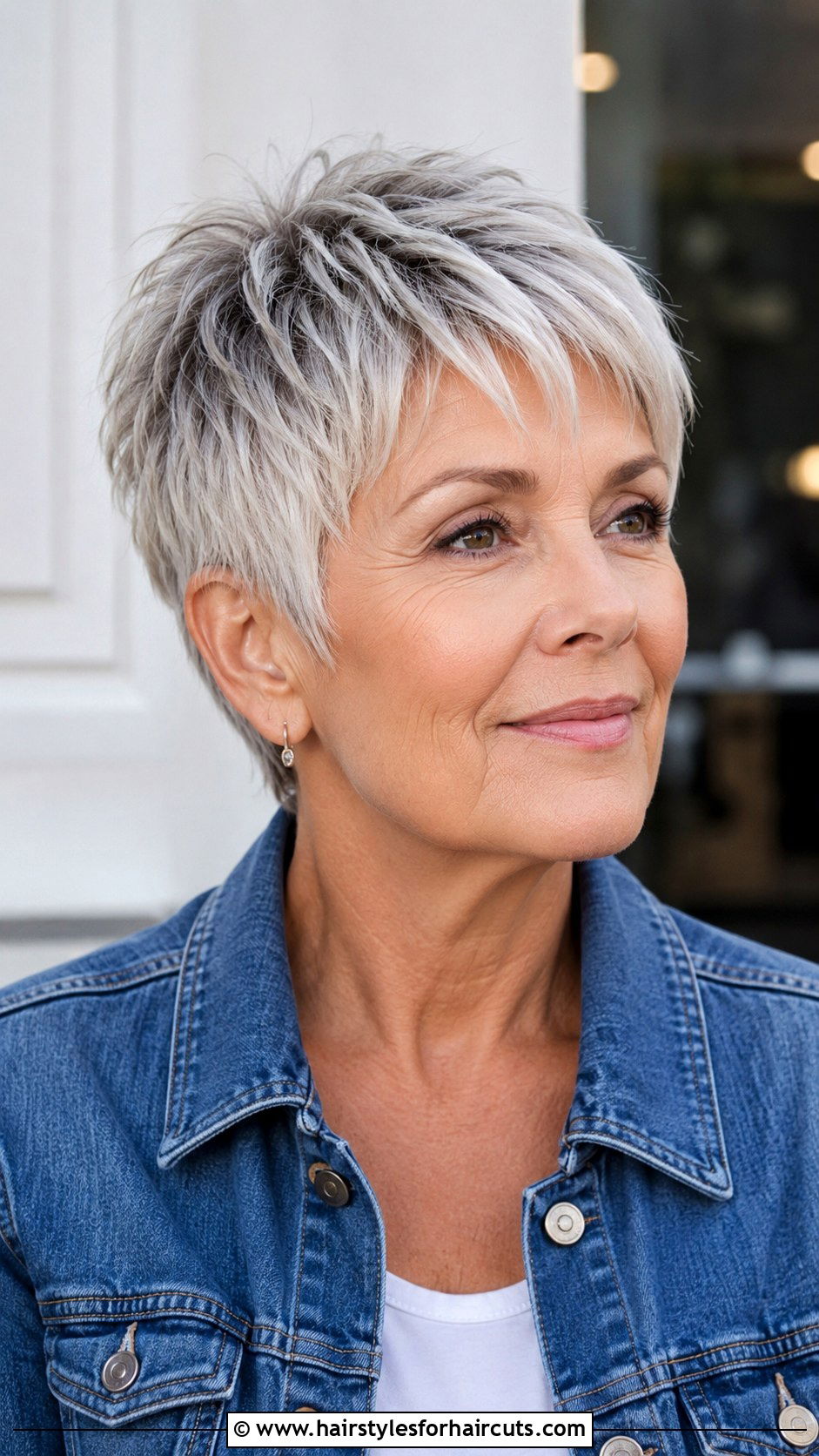Textured Pixie Cut - 25 haircuts for women in their 60s - 25 haircuts for women in their 60s