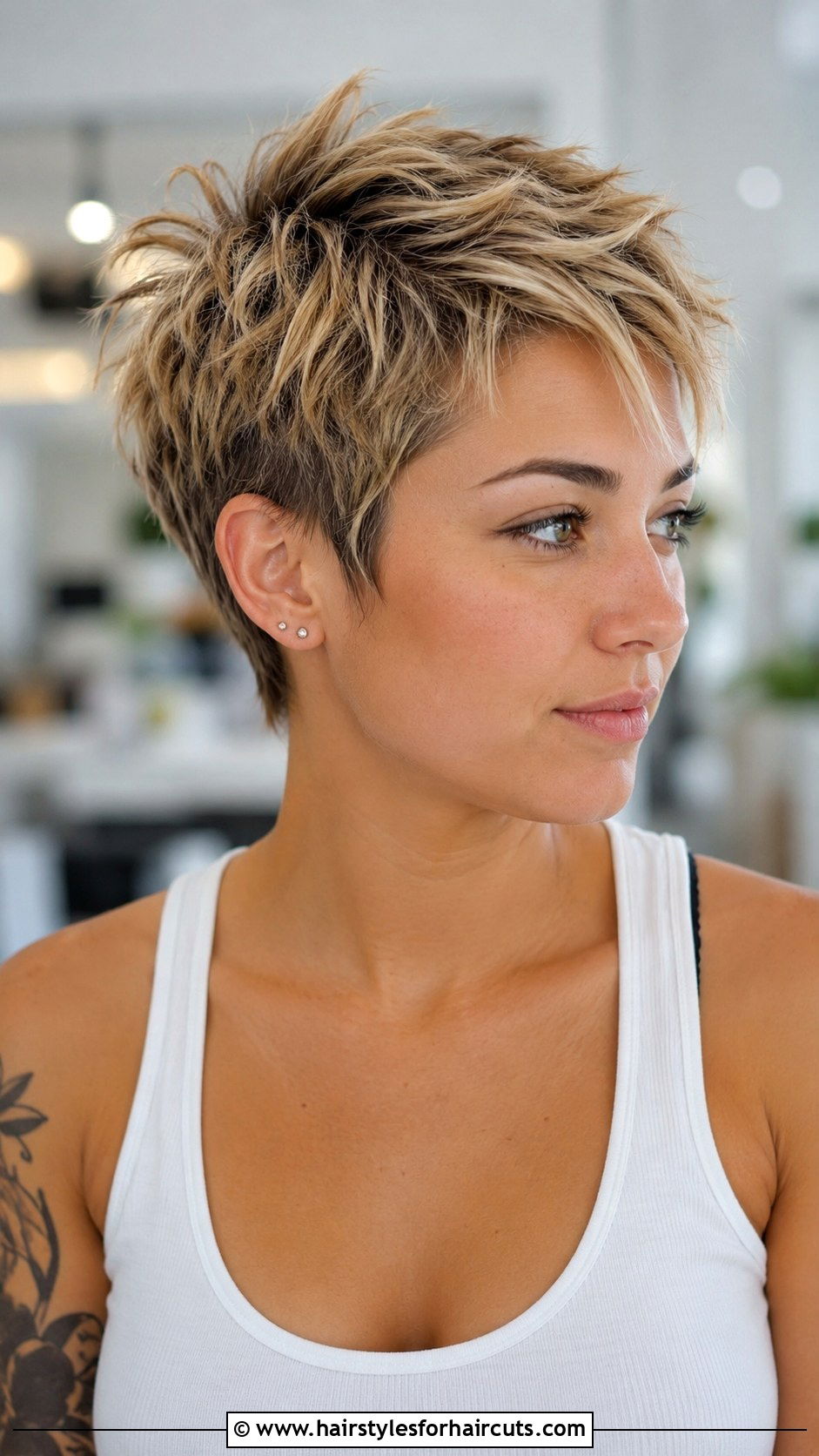 Textured Pixie Cut - 25 haircuts middletown ct - 25 haircuts middletown ct