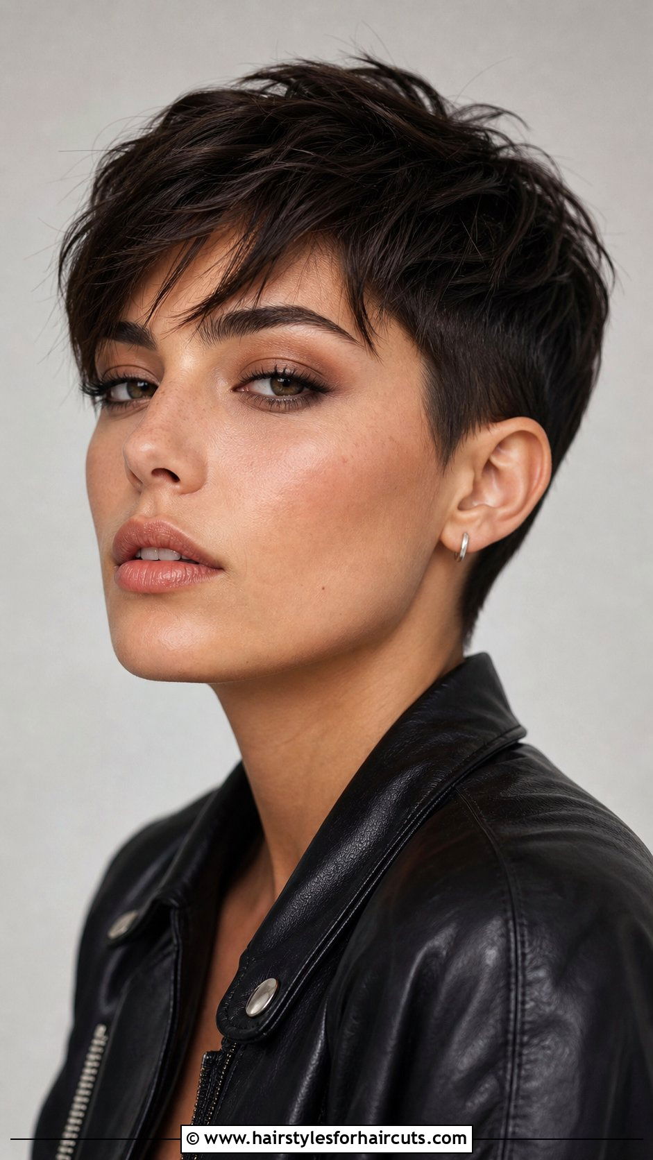 Textured Pixie Haircut - 25 hairstyles for flat straight hair - 25 hairstyles for flat straight hair