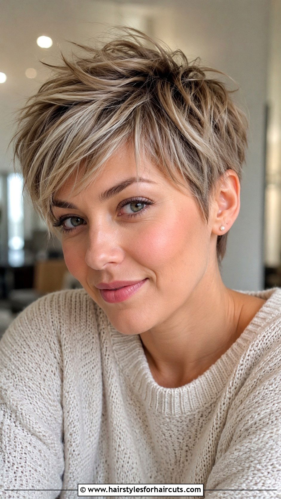 Textured Pixie Thin Hair - 25 haircuts for thin hair - 25 haircuts for thin hair