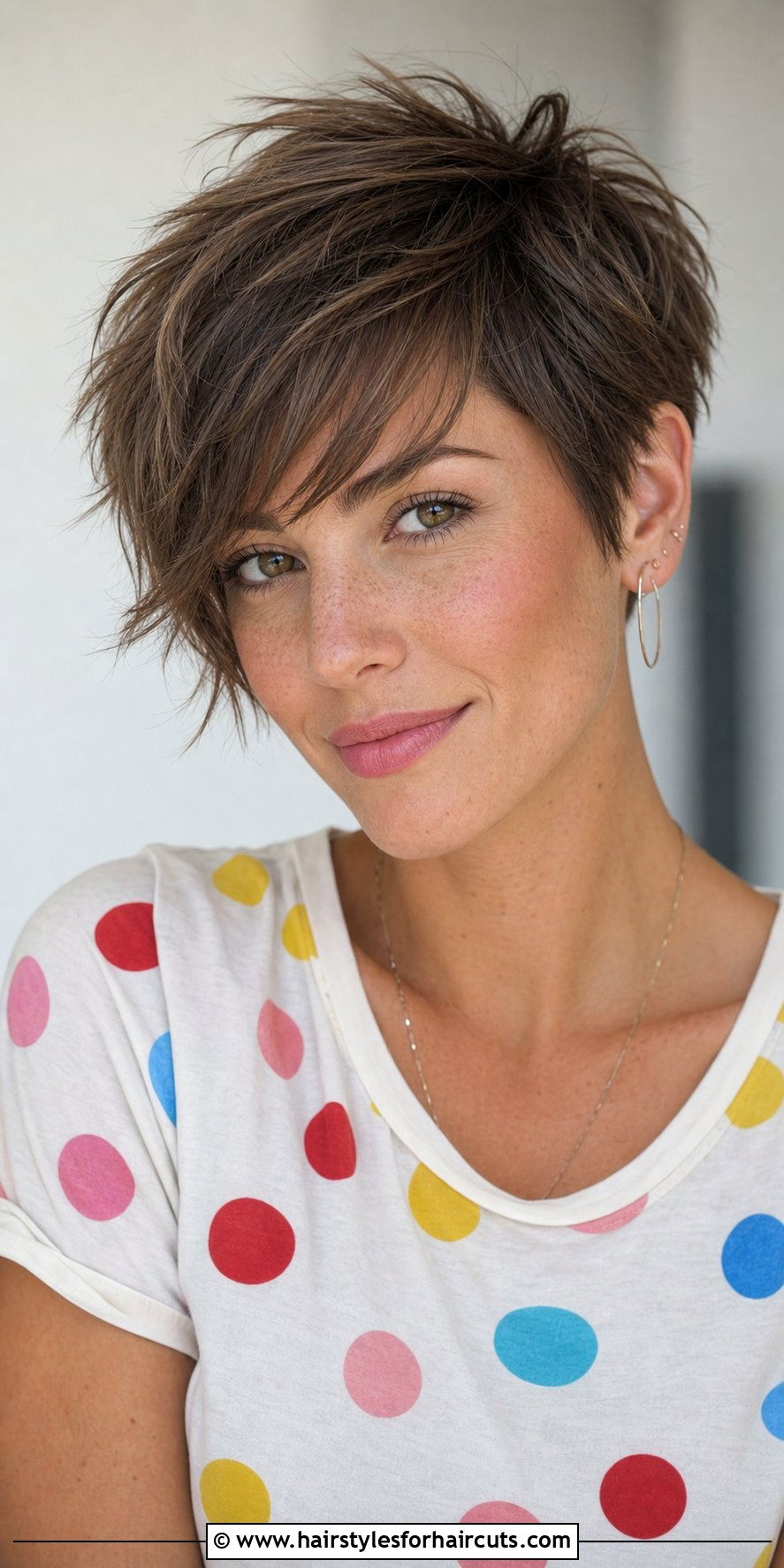 Textured Pixie With Long Bangs - 25 hairstyles for hair that grows forward woman - 25 hairstyles for hair that grows forward woman
