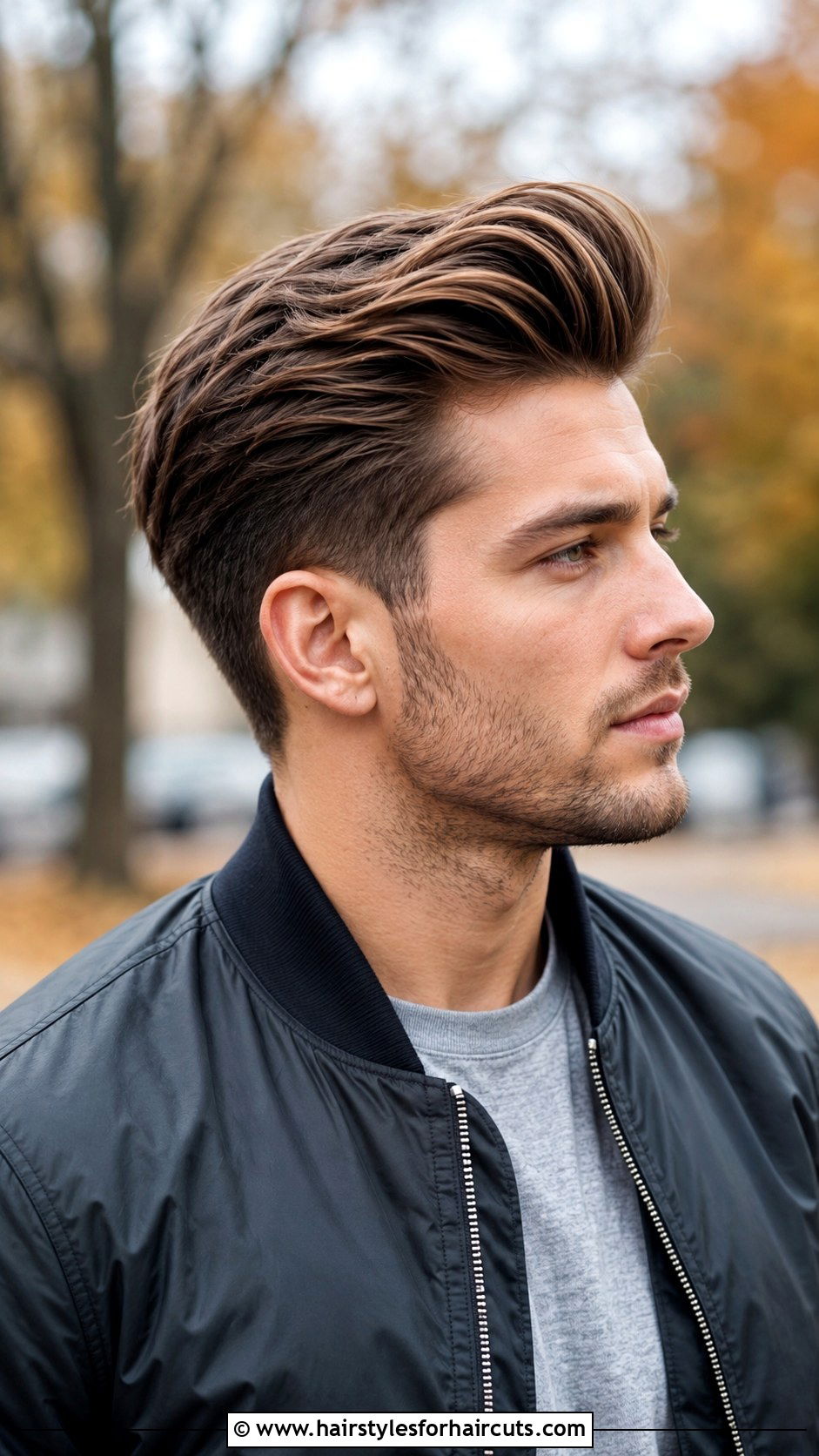 Textured Pompadour Haircut - 25 hair clay hairstyles - 25 hair clay hairstyles