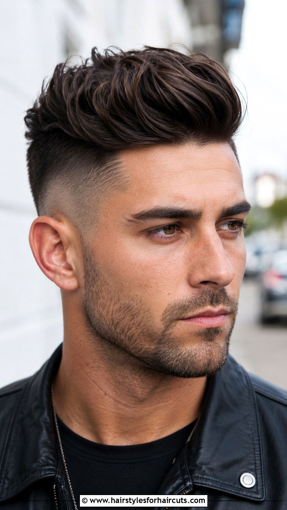 Textured Quiff - 25 ftm haircuts - 25 ftm haircuts