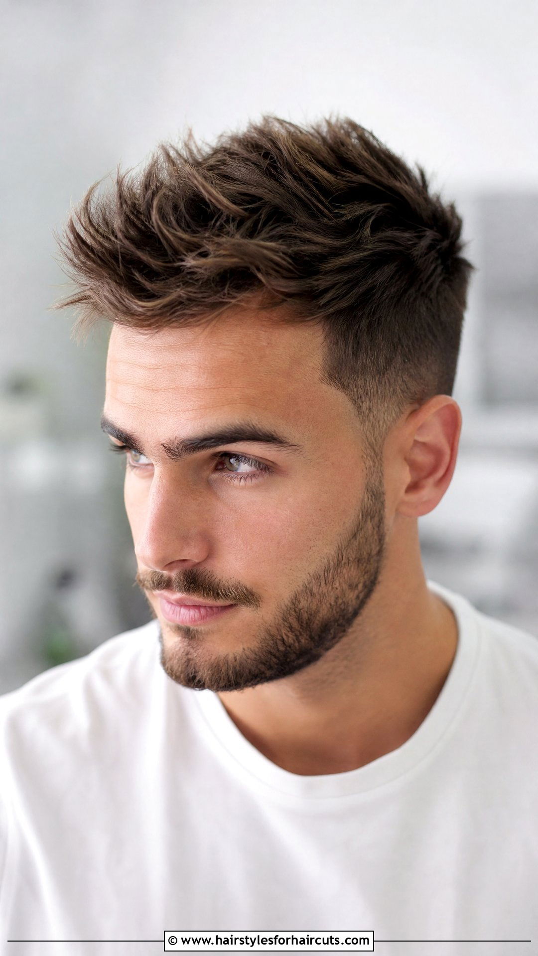 Textured Quiff - 25 widows peak hairstyles - 25 widows peak hairstyles