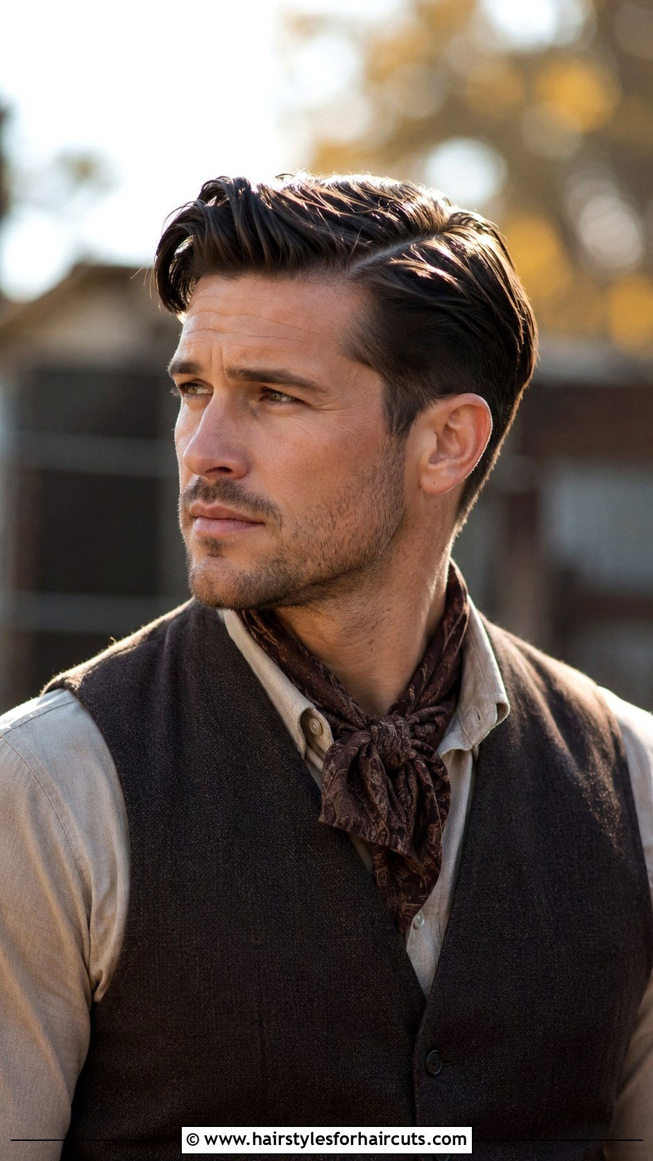 Textured Quiff Cowboy Haircut - 25 cowboy haircuts - 25 cowboy haircuts