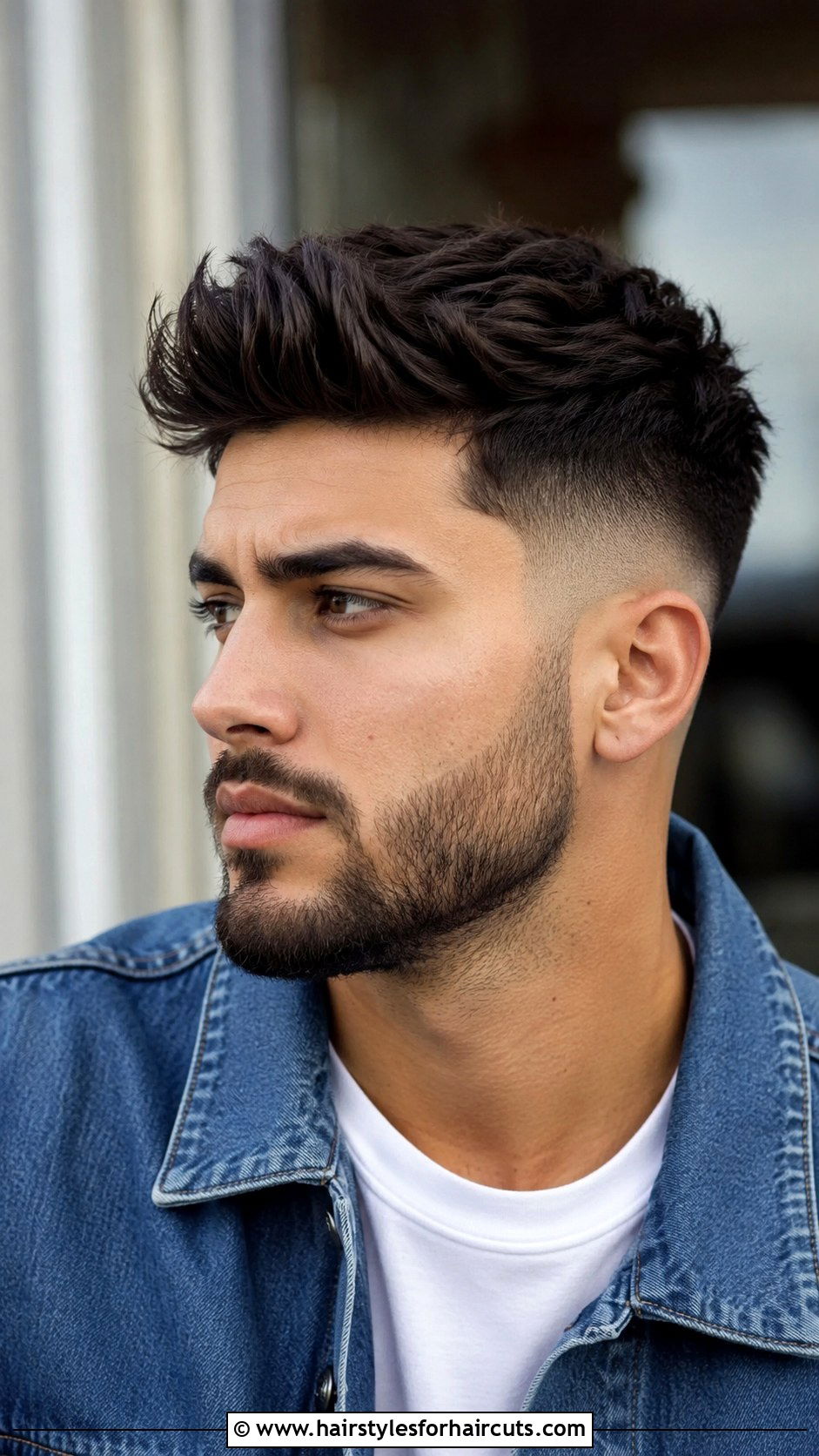 Textured Quiff Fade - 25 fade haircuts with short hair on top - 25 fade haircuts with short hair on top