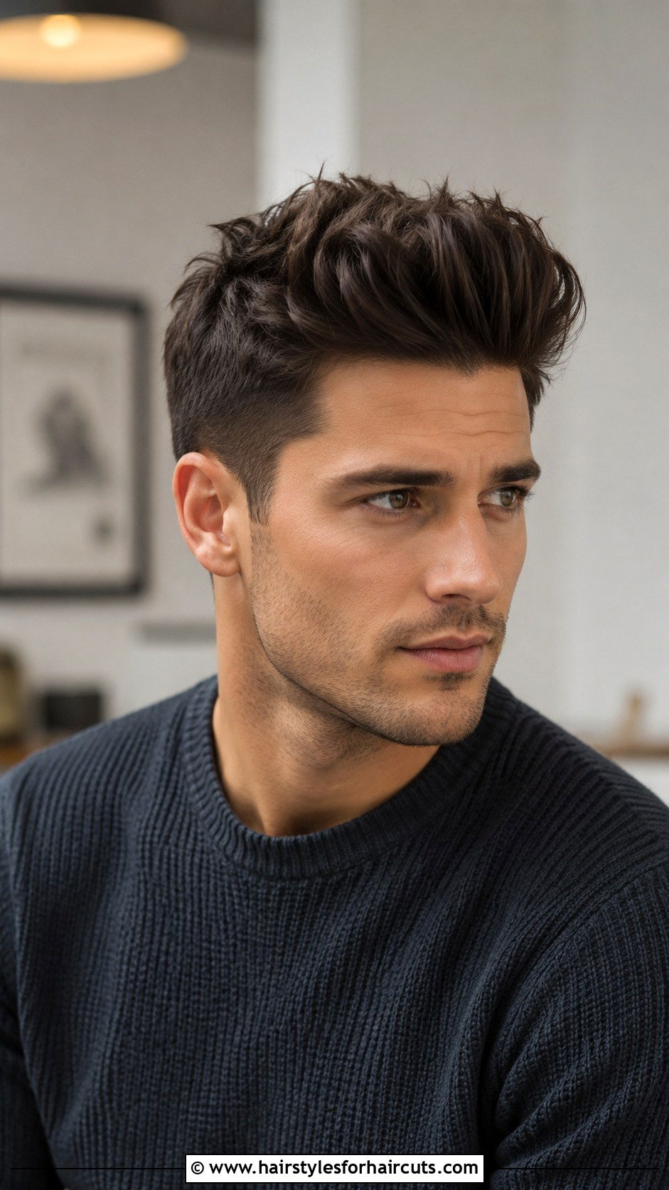 Textured Quiff Haircut - 25 patchy haircuts - 25 patchy haircuts