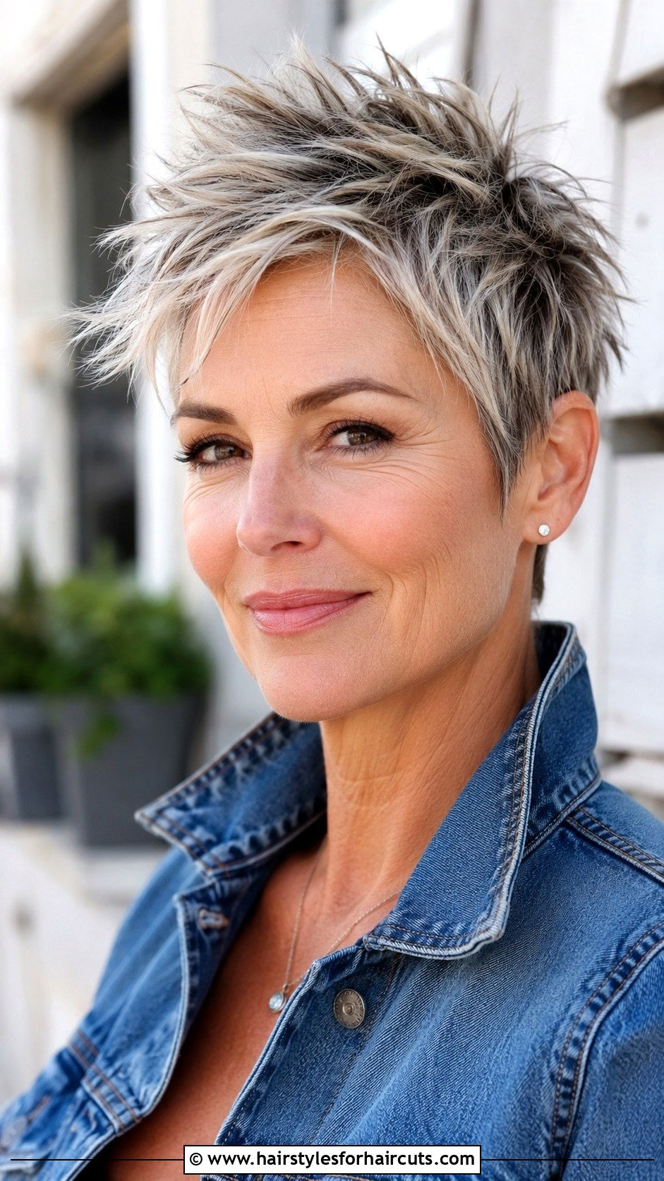 Textured Sea Salt Pixie - 25 short hair beach hairstyles - 25 short hair beach hairstyles
