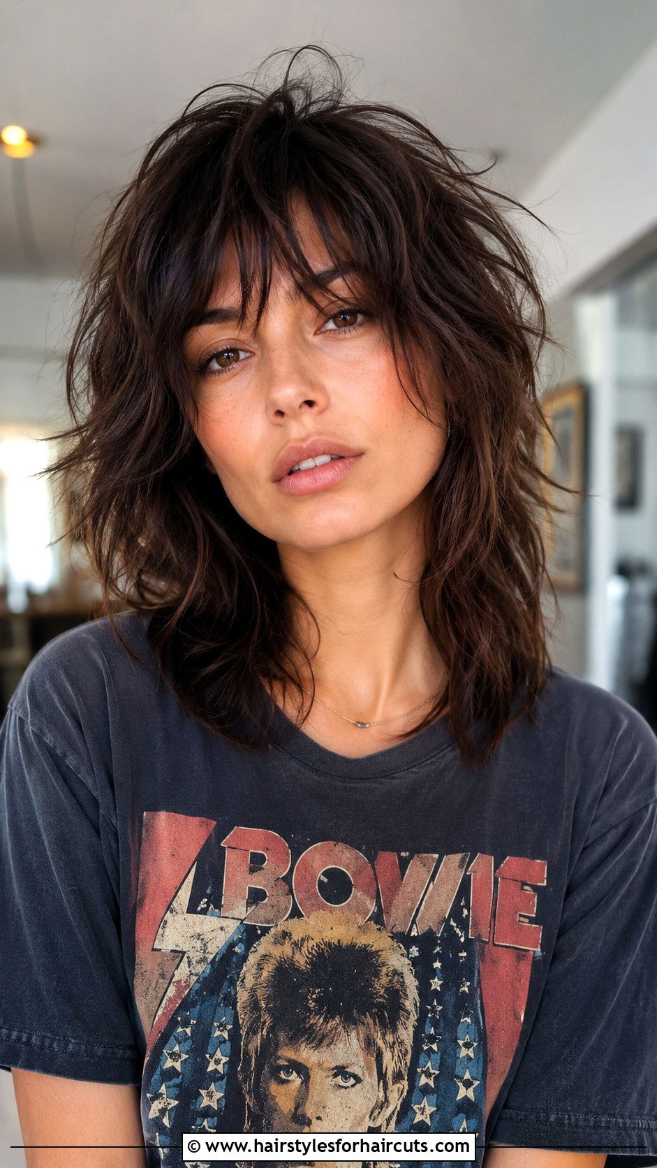 Textured Shag - 25 thin hair hairstyles for women - 25 thin hair hairstyles for women