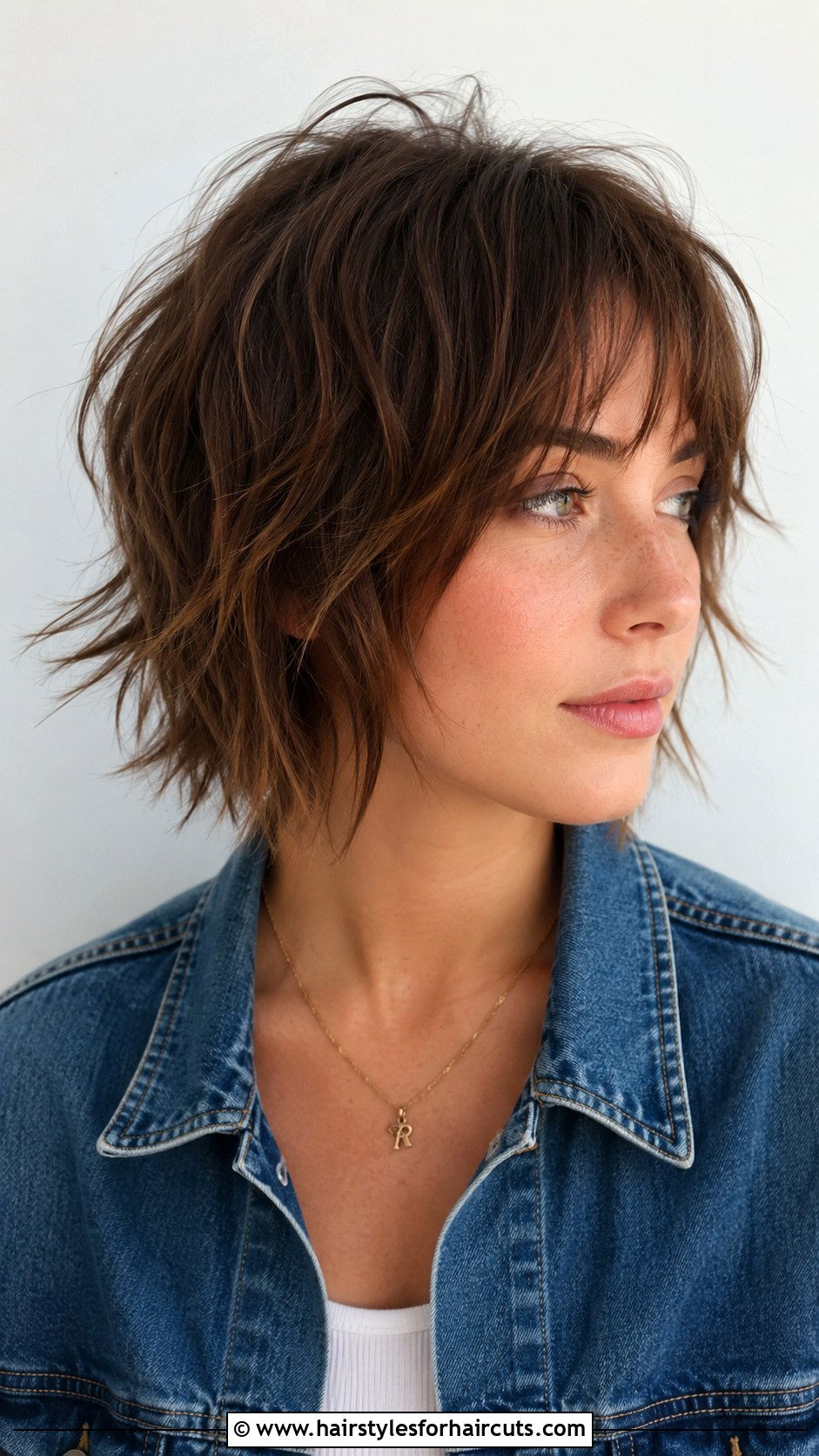 Textured Shag Above The Shoulder - 25 above the shoulder haircuts for thin hair - 25 above the shoulder haircuts for thin hair