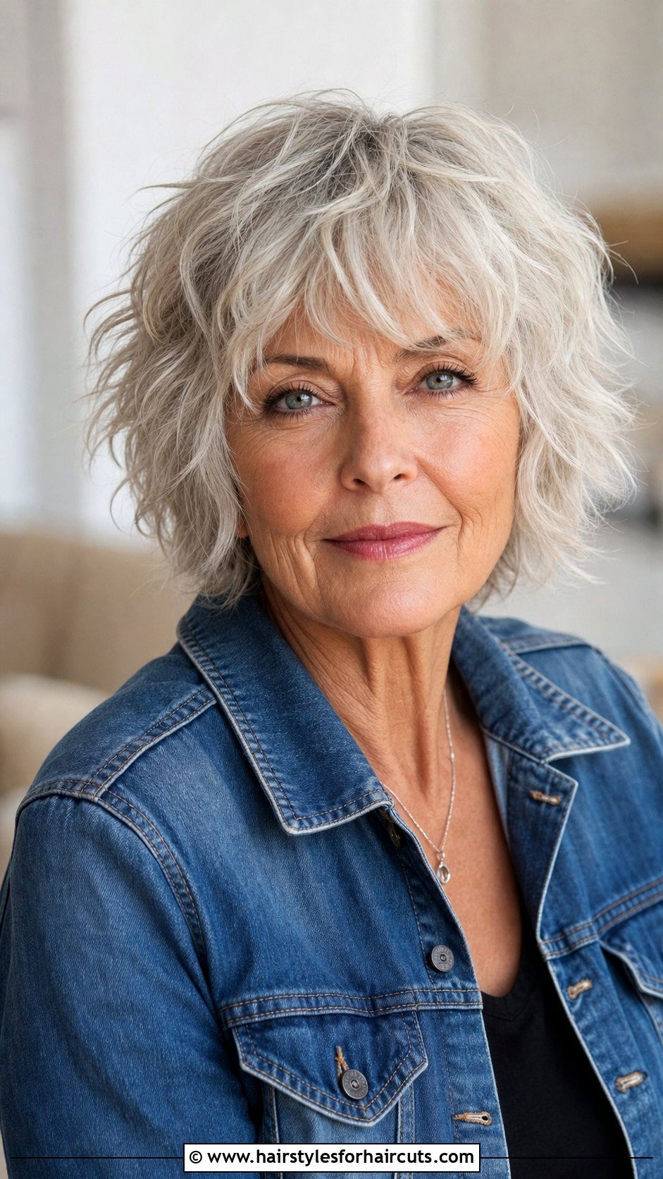 Textured Shag Haircut - 25 best haircuts for women over 60 - 25 best haircuts for women over 60