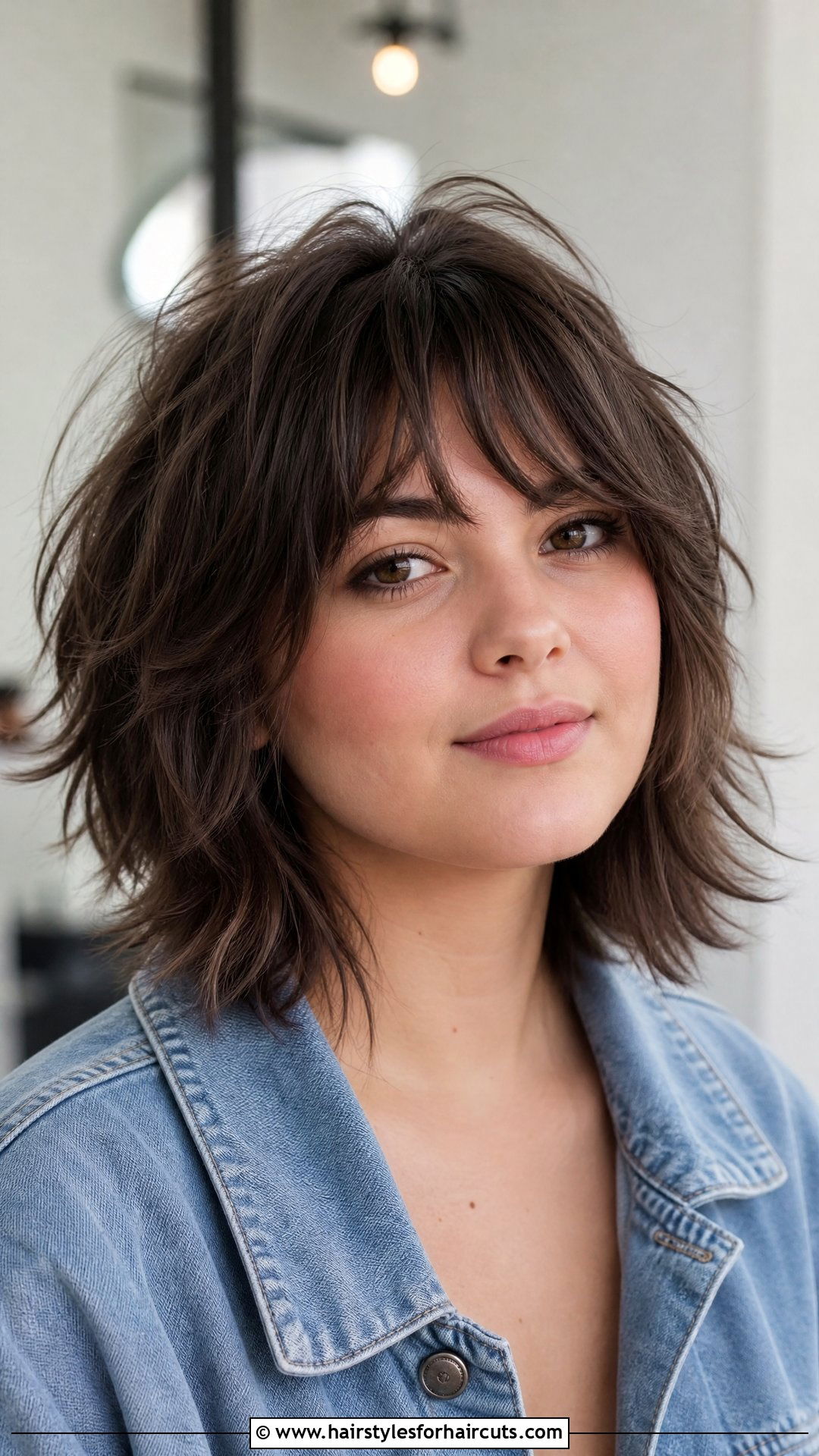 Textured Shag Haircut For Round Face - 25 best haircuts for round faces - 25 best haircuts for round faces