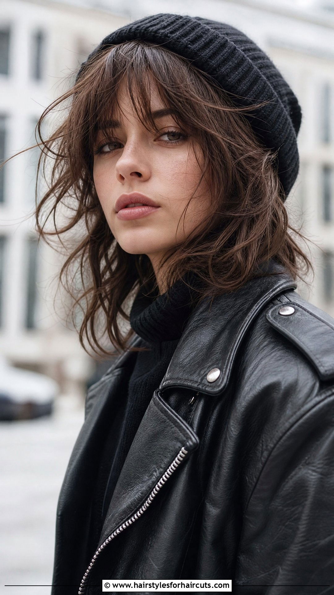 Textured Shag Winter Haircut - 25 winter haircuts - 25 winter haircuts