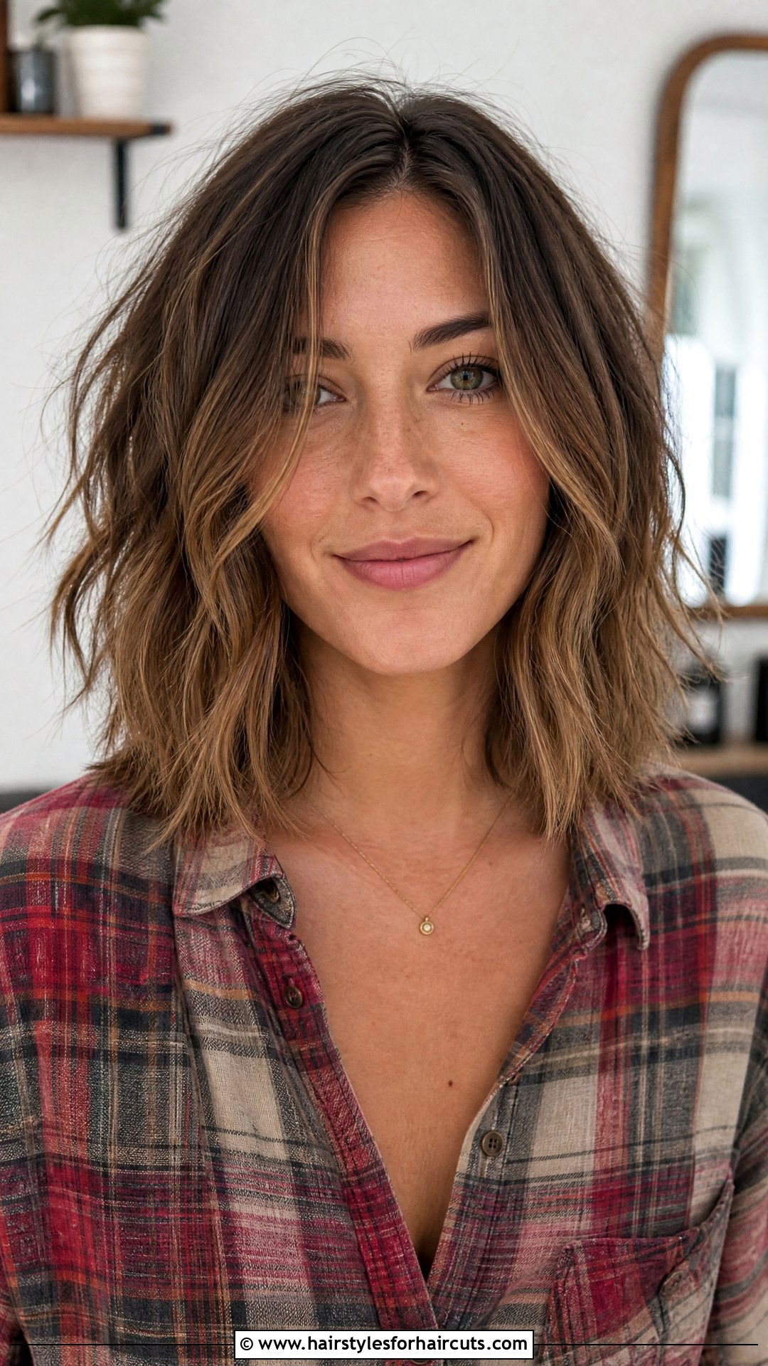 Textured Shoulder Length Haircut - 25 average haircuts - 25 average haircuts