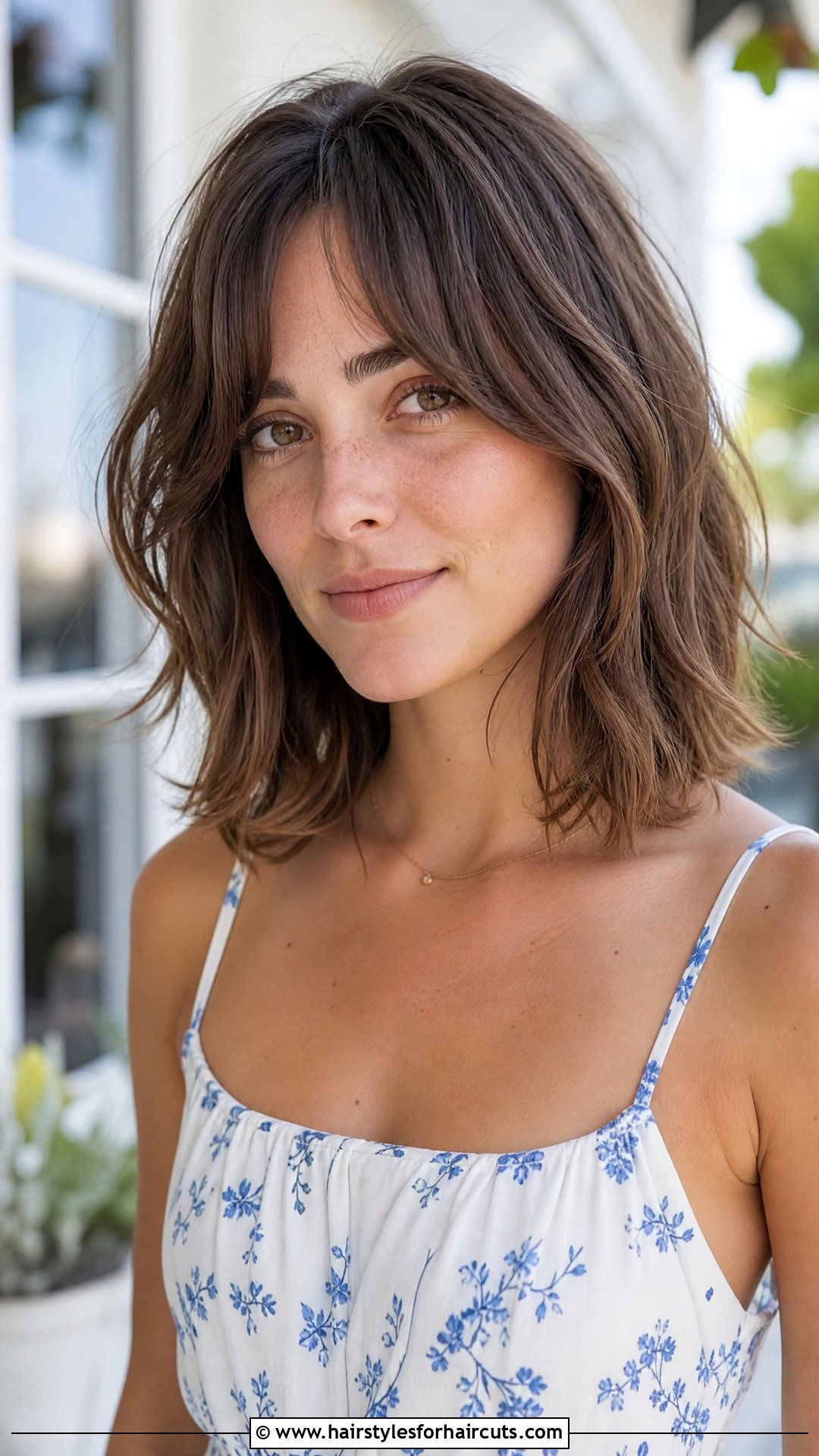 Textured Shoulder Length Haircut - 25 womens shoulder length haircuts - 25 womens shoulder length haircuts
