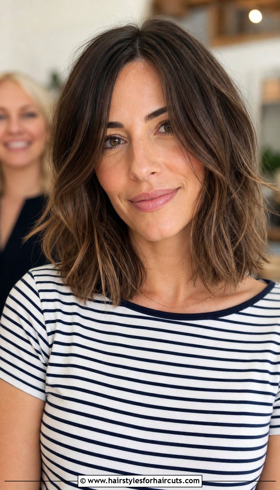 Textured Shoulder Length Haircut For 2B Waves - 25 haircuts for 2b2c hair - 25 haircuts for 2b2c hair