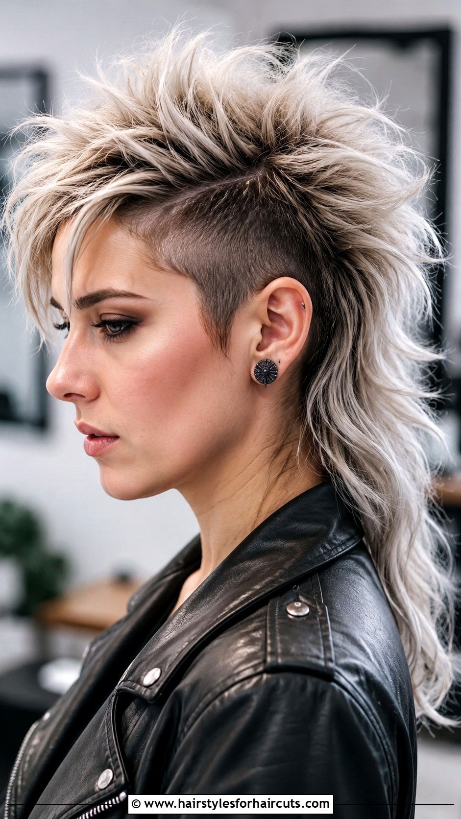 Textured Spikes Mohawk - 25 mohawk haircuts - 25 mohawk haircuts