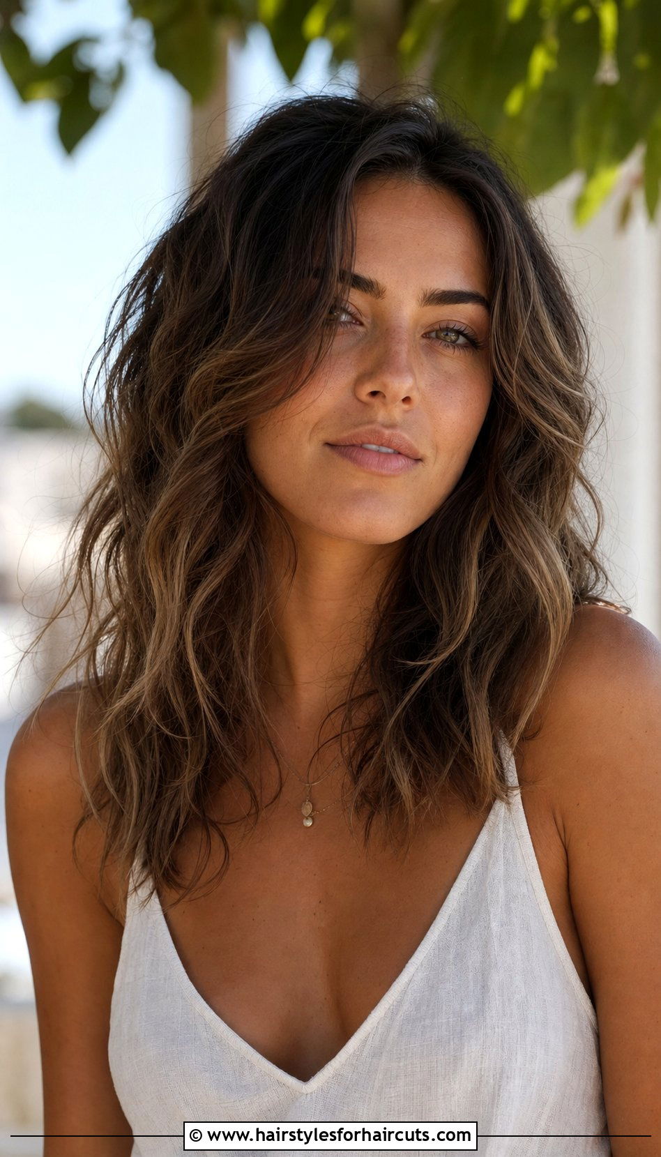 Textured Waves Haircut - 25 haircuts medium long hair - 25 haircuts medium long hair