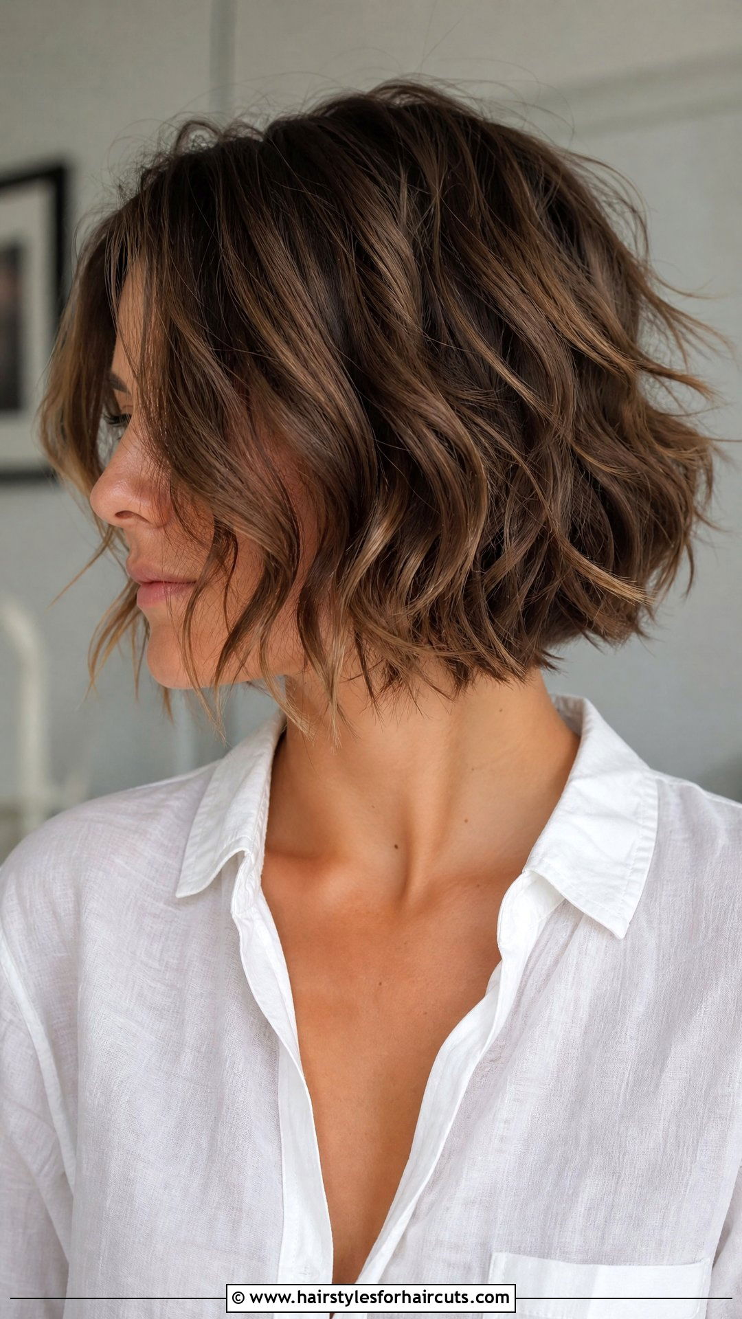 Textured Waves Short Hair - 25 picture day hairstyles for short hair - 25 picture day hairstyles for short hair