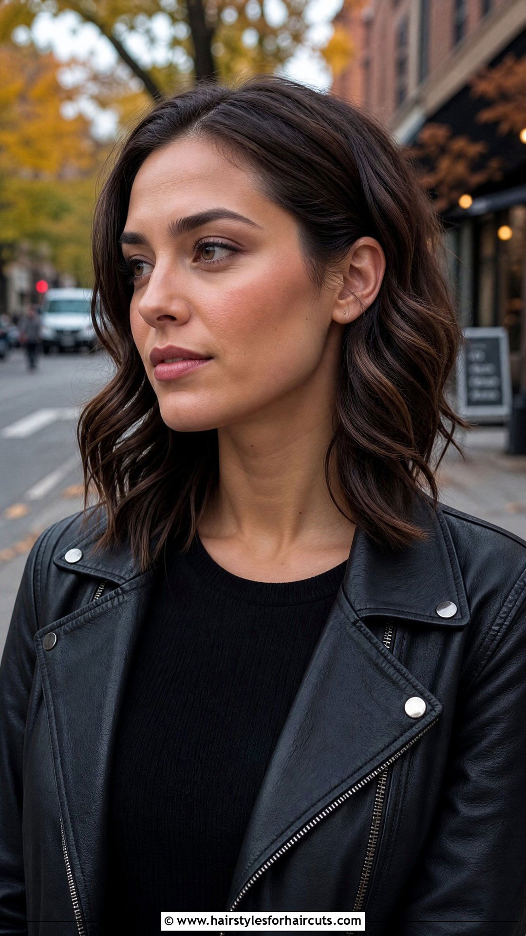 Textured Waves Tucked Behind Ears - 25 hair behind ears hairstyles - 25 hair behind ears hairstyles