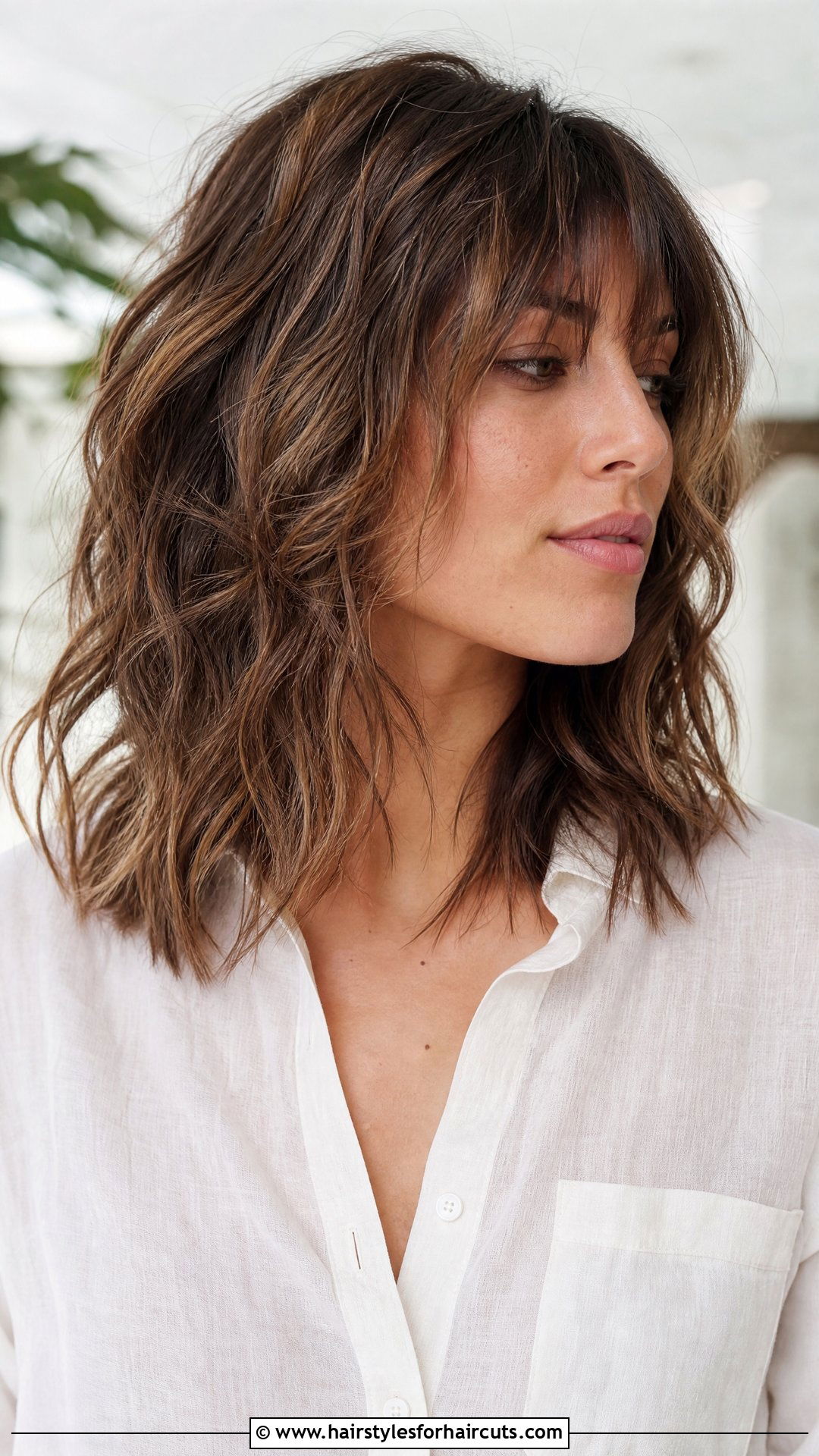 Textured Wavy Medium Hair - 25 wavy hairstyles for medium hair - 25 wavy hairstyles for medium hair