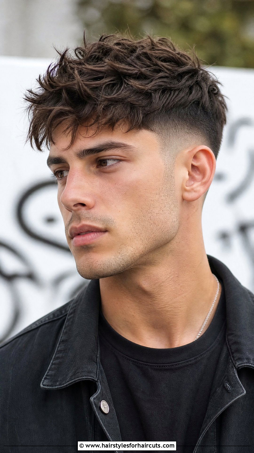 Textured Wavy Spike With Low Fade - 25 wavy hair low fade haircuts - 25 wavy hair low fade haircuts