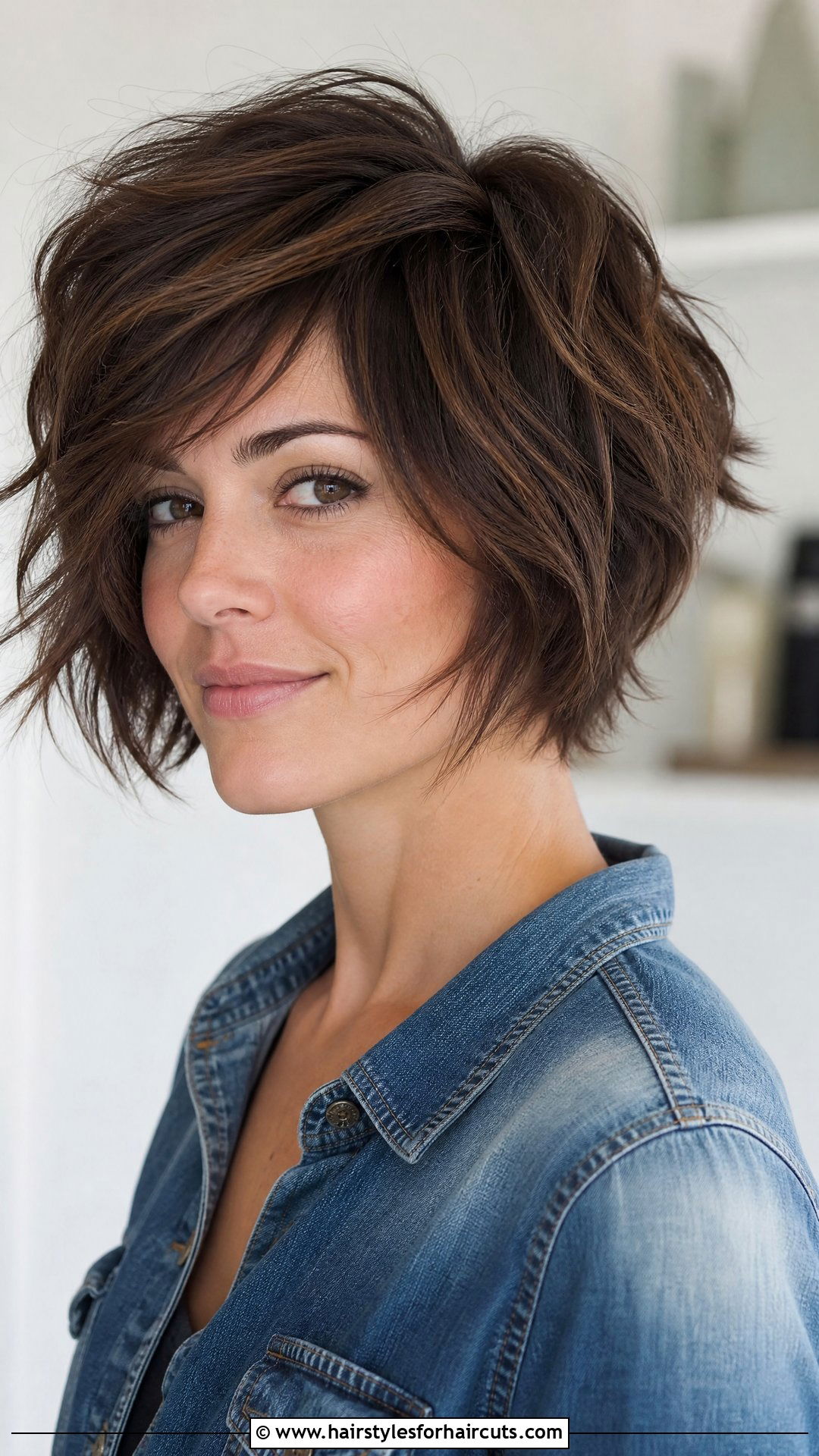 Textured Wedge Haircut - 25 fine hair wedge haircuts - 25 fine hair wedge haircuts