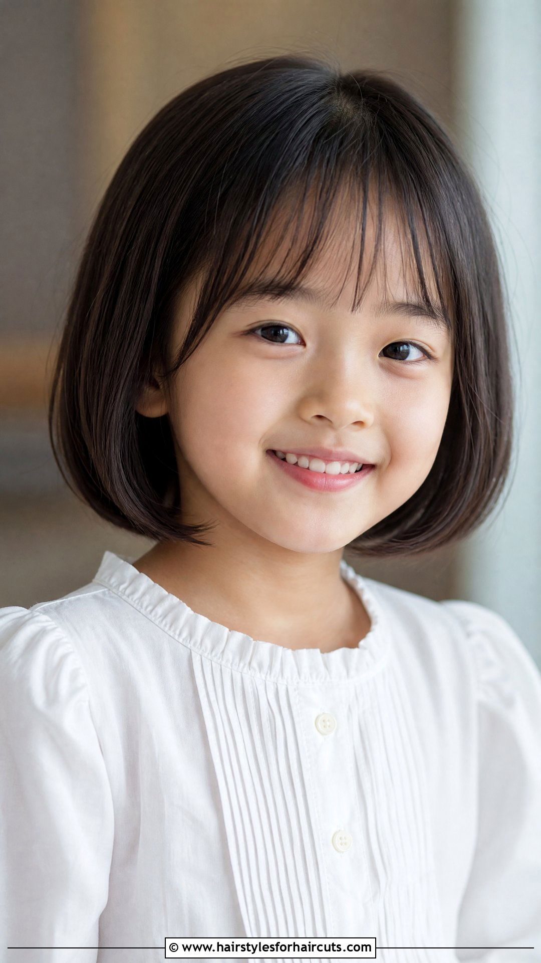 Texturized Bob With Thin Bangs - 25 thin hair little girl haircuts with bangs - 25 thin hair little girl haircuts with bangs