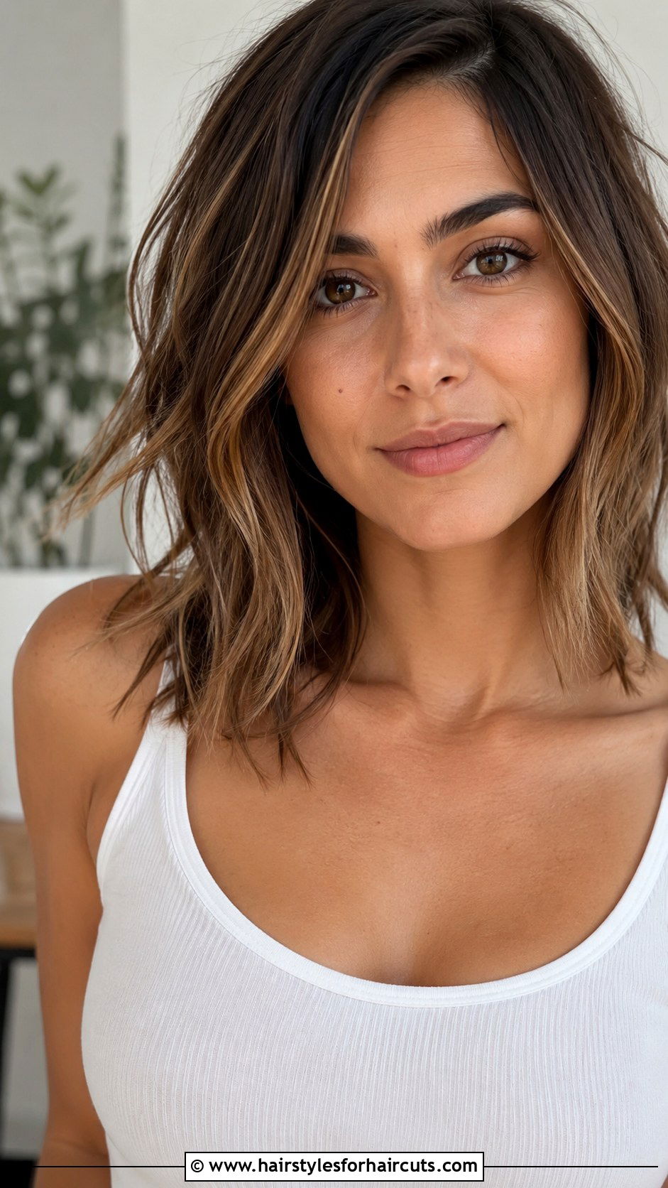Texturized Collarbone Cut For Fine Hair - 25 thin hair shoulder length hairstyles - 25 thin hair shoulder length hairstyles
