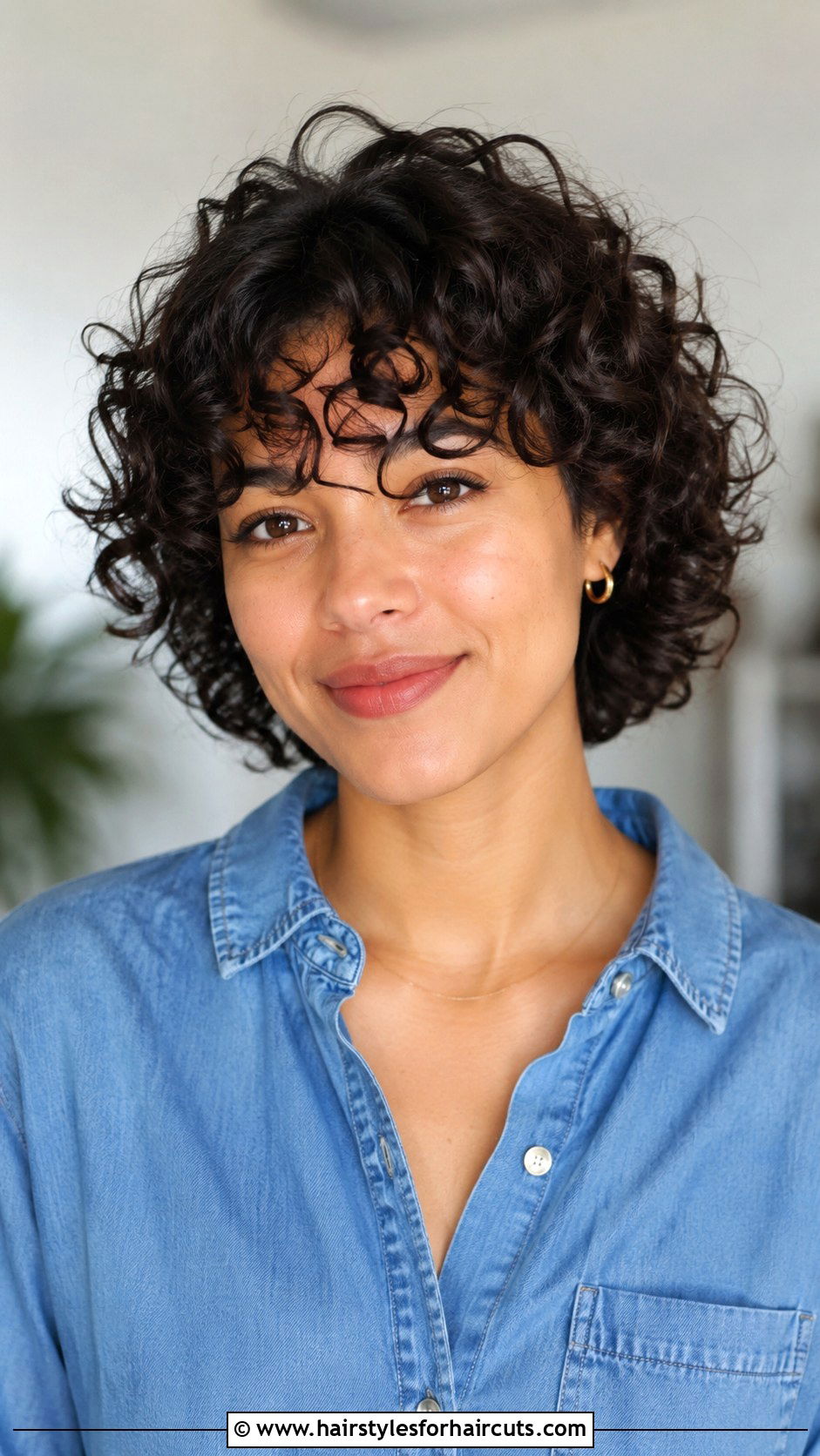 Texturized Curly Fringe Cut - 25 short black texturized hairstyles - 25 short black texturized hairstyles