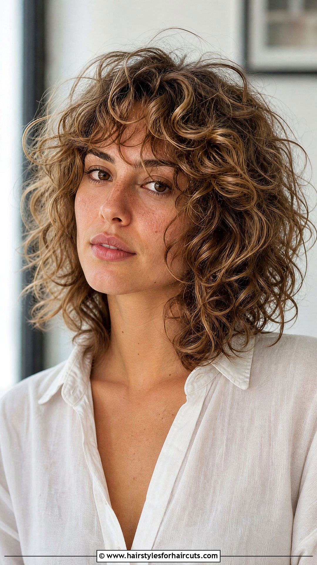 Texturized Curly Rachel Haircut - 25 the rachel haircuts on curly hair - 25 the rachel haircuts on curly hair