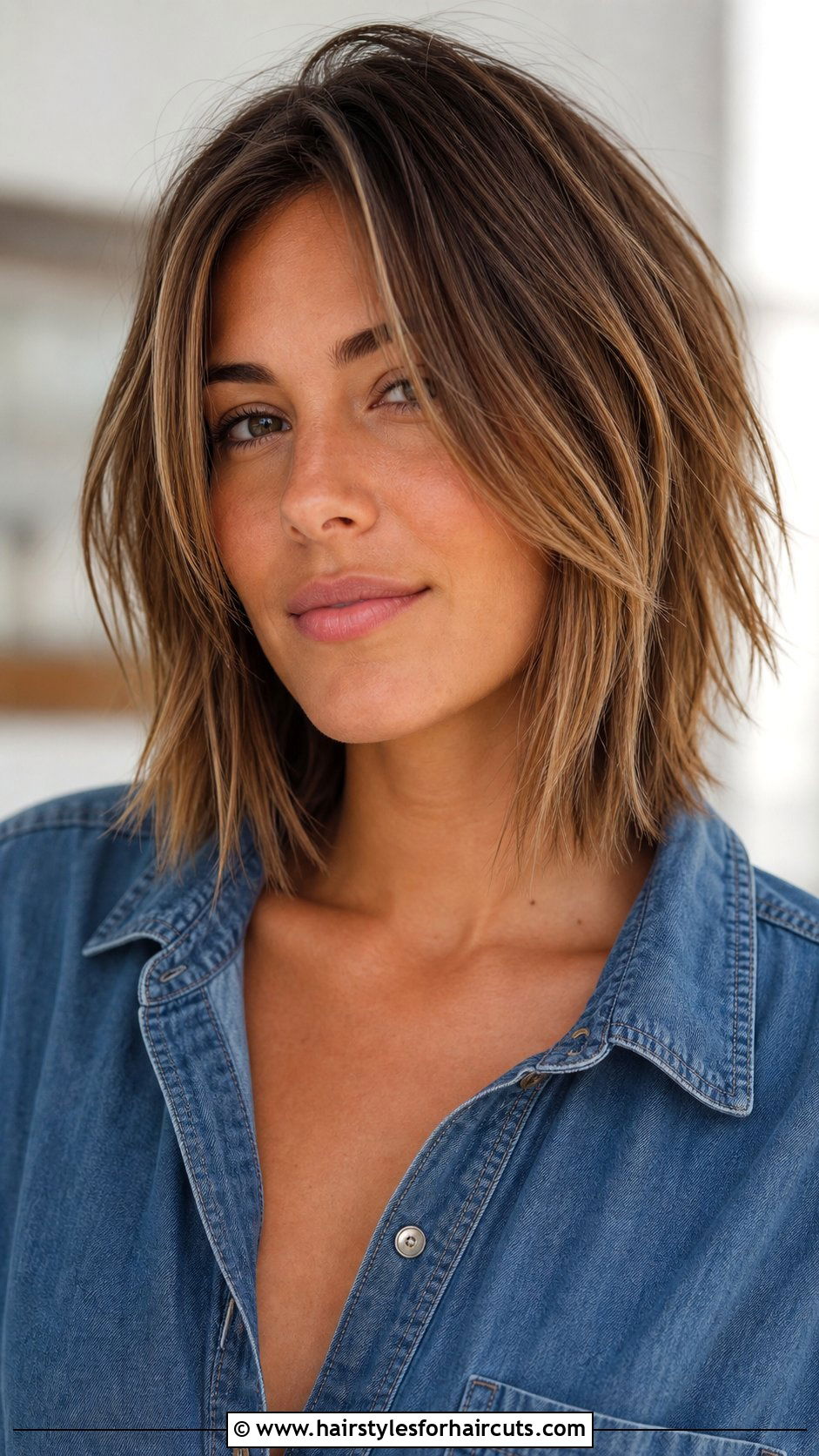Texturized Layered Bob Haircut - 25 layered haircuts for oval face straight hair - 25 layered haircuts for oval face straight hair